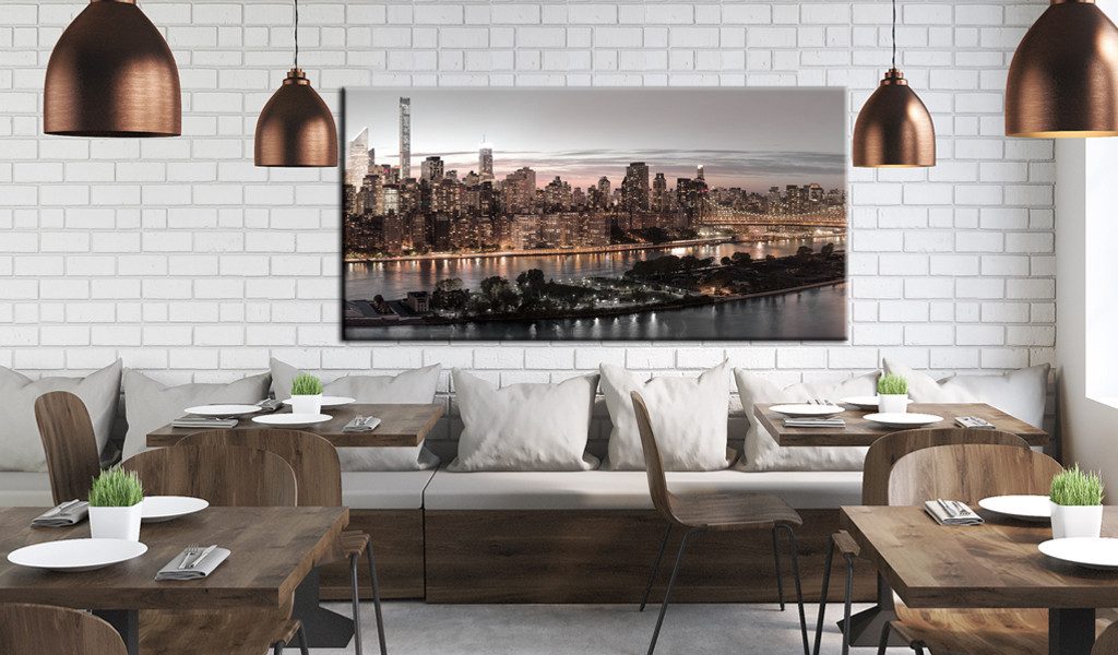 Artgeist Wandbild Manhattan at Twilight