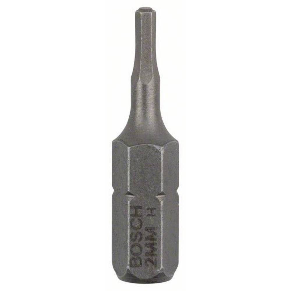 BOSCH Sechskant-Bit Schrauberbit Extra-Hart HEX 2, 25 mm, 3er-Pack