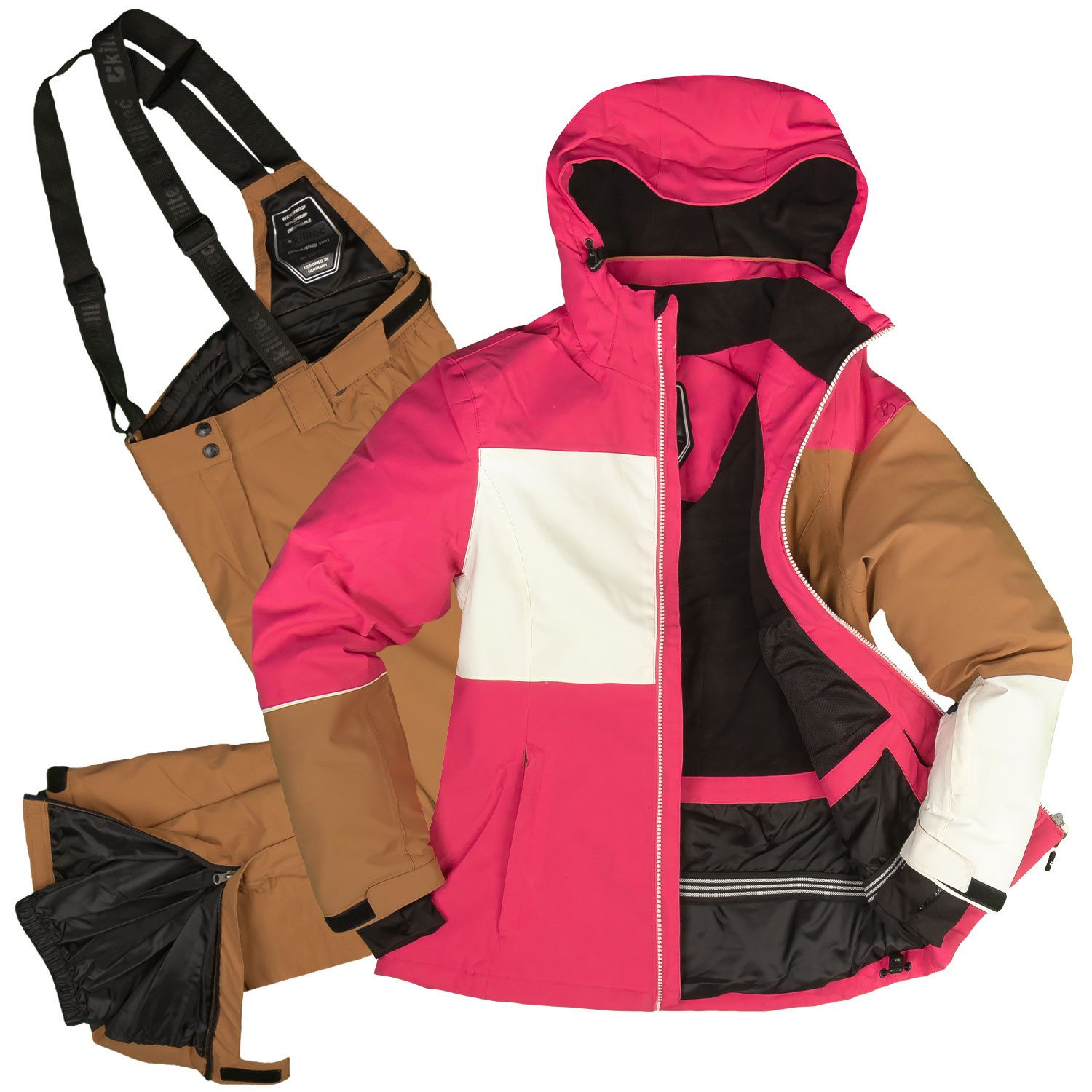 Killtec Skianzug Damen Winterjacke pink + günstig online kaufen