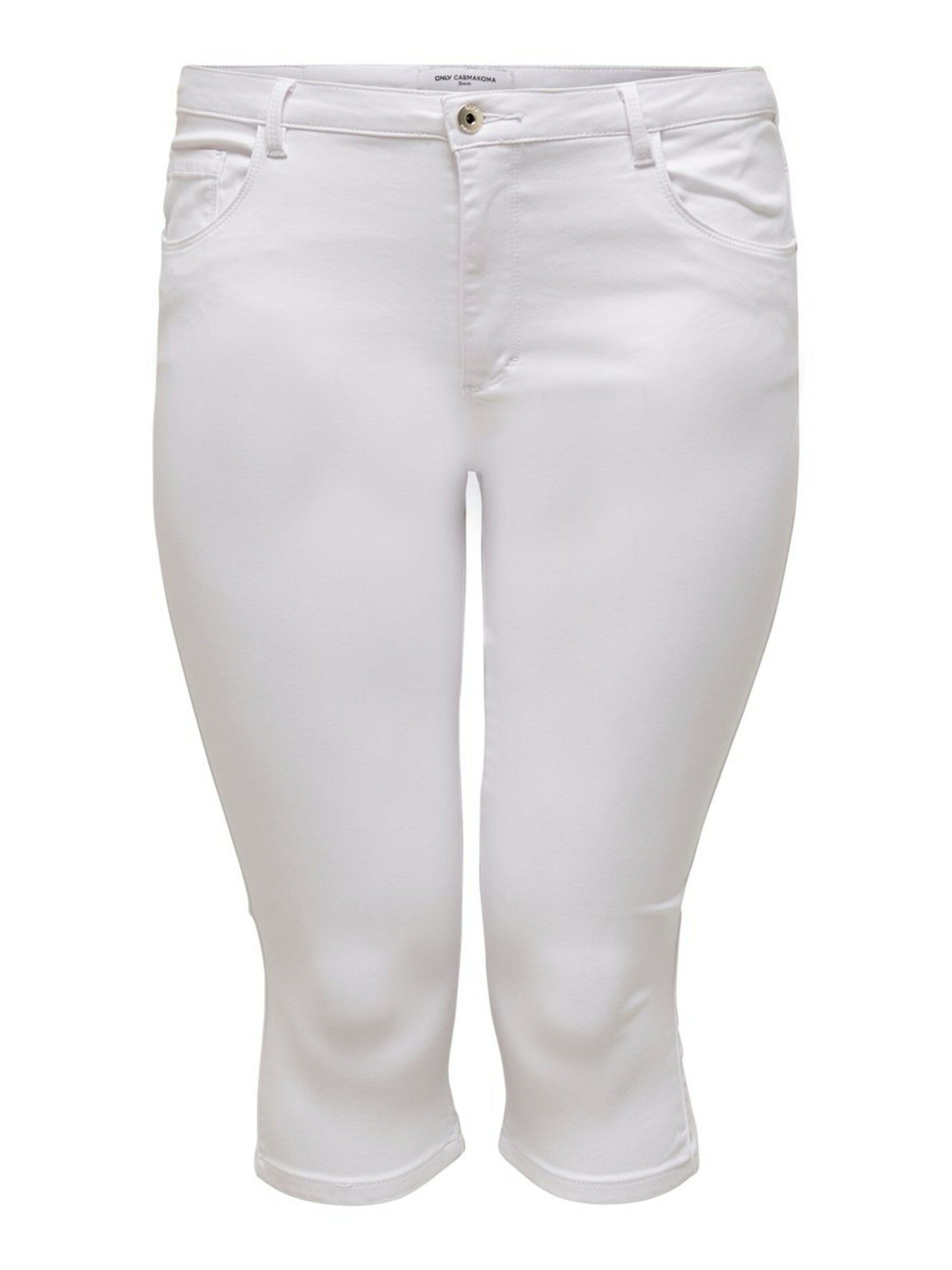 ONLY CARMAKOMA 3/4-Hose (1-tlg) Plain/ohne Details günstig online kaufen