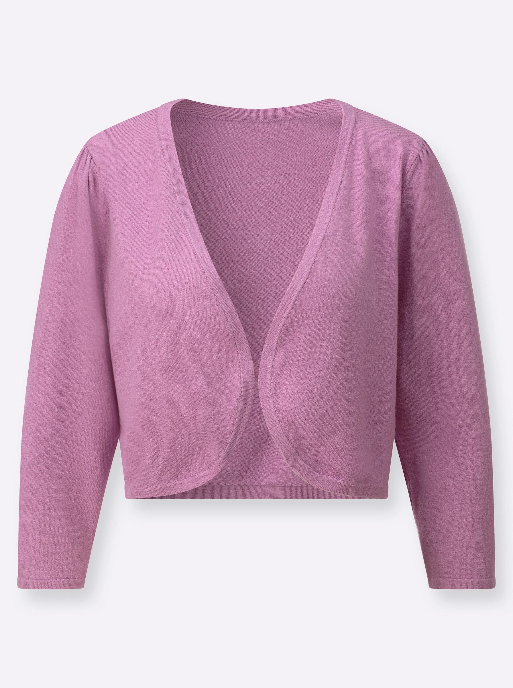 Strickjacke Bolero 3/4-Arm Jersey