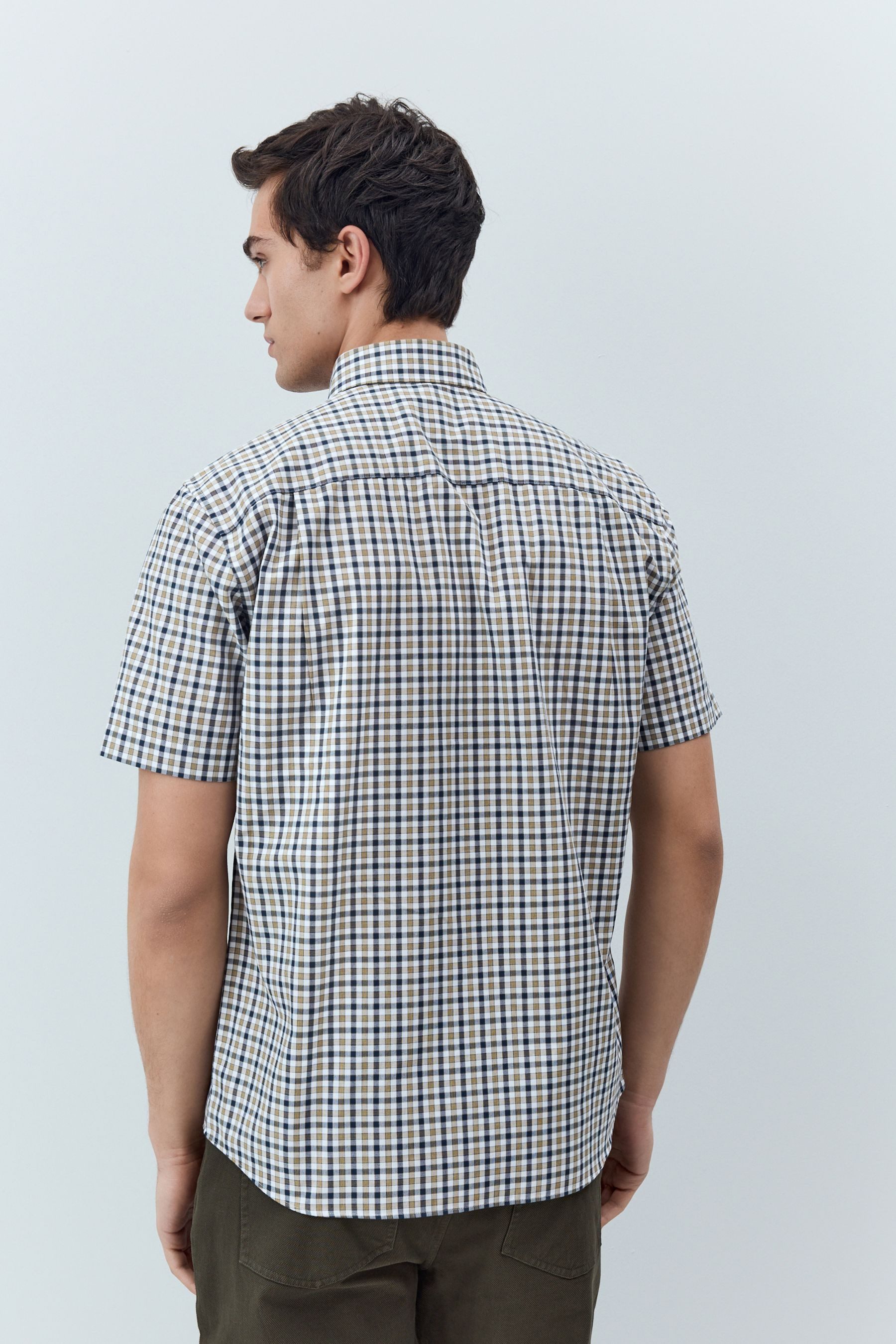Next Businesshemd Pflegeleichtes Button-Down-Oxford-Hemd (1-tlg) günstig online kaufen