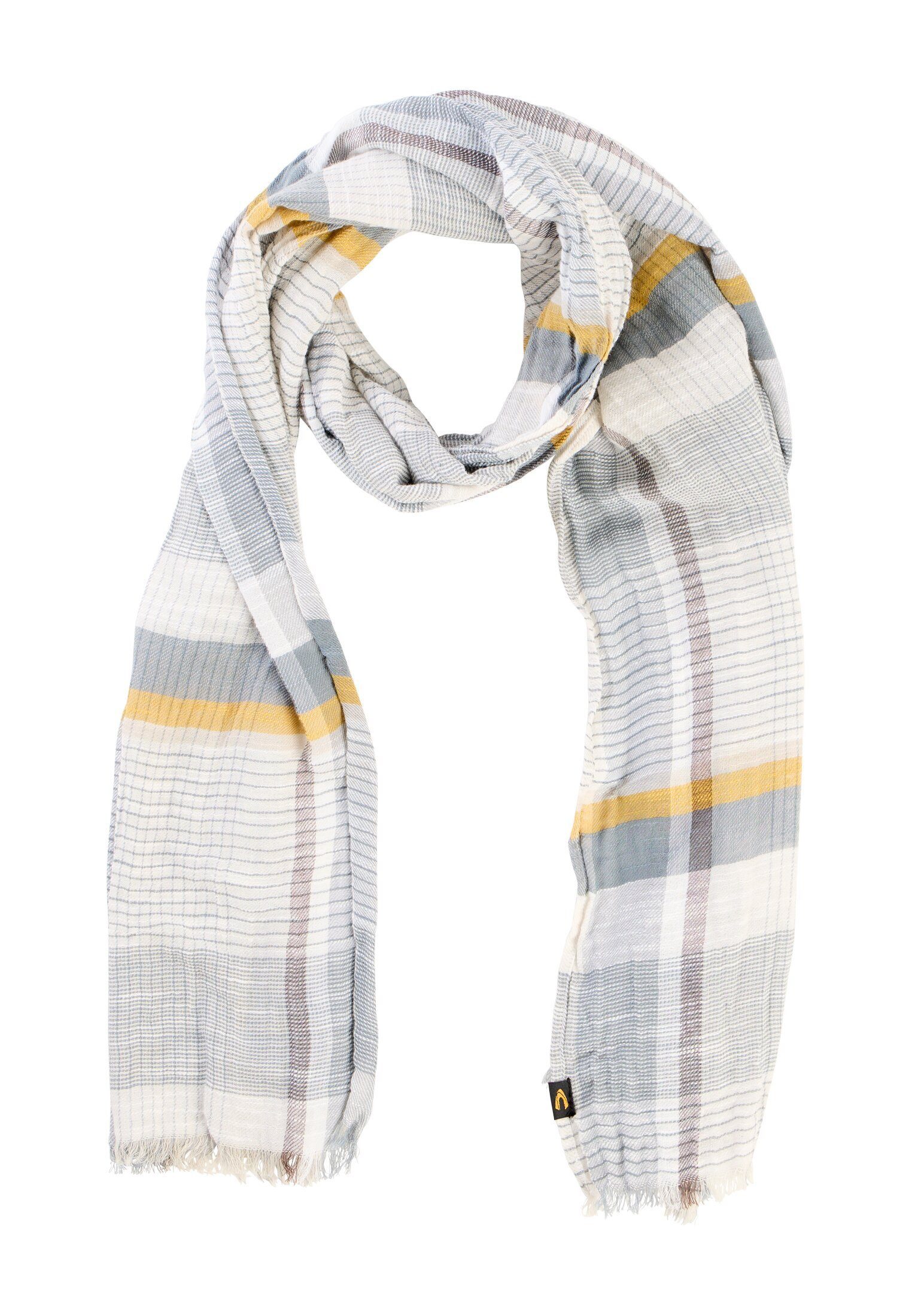 camel active Modeschal aus Baumwoll-Twill