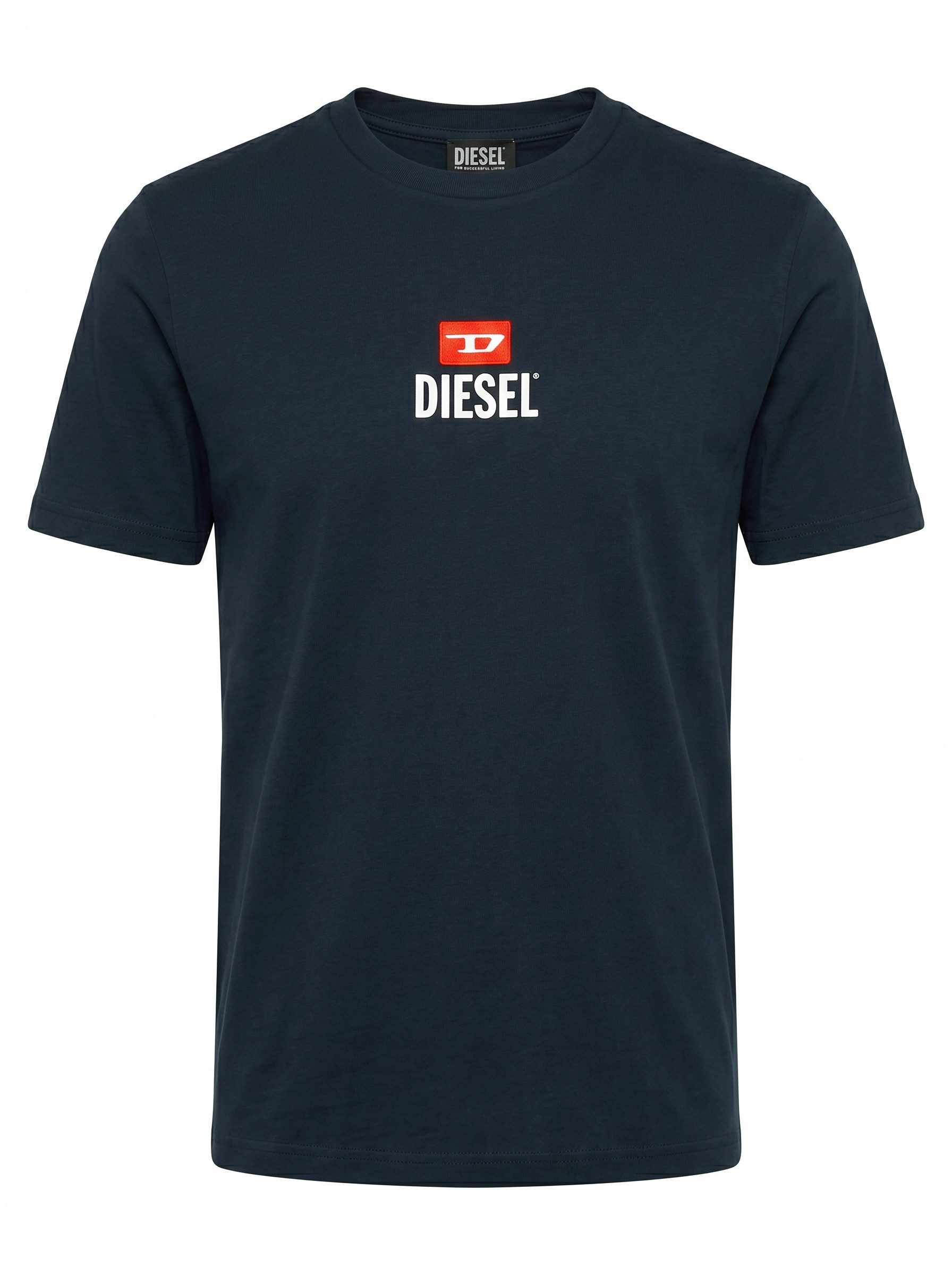 Diesel Rundhalsshirt Regular Fit - T-JUST SMALL-NEW D LOGO