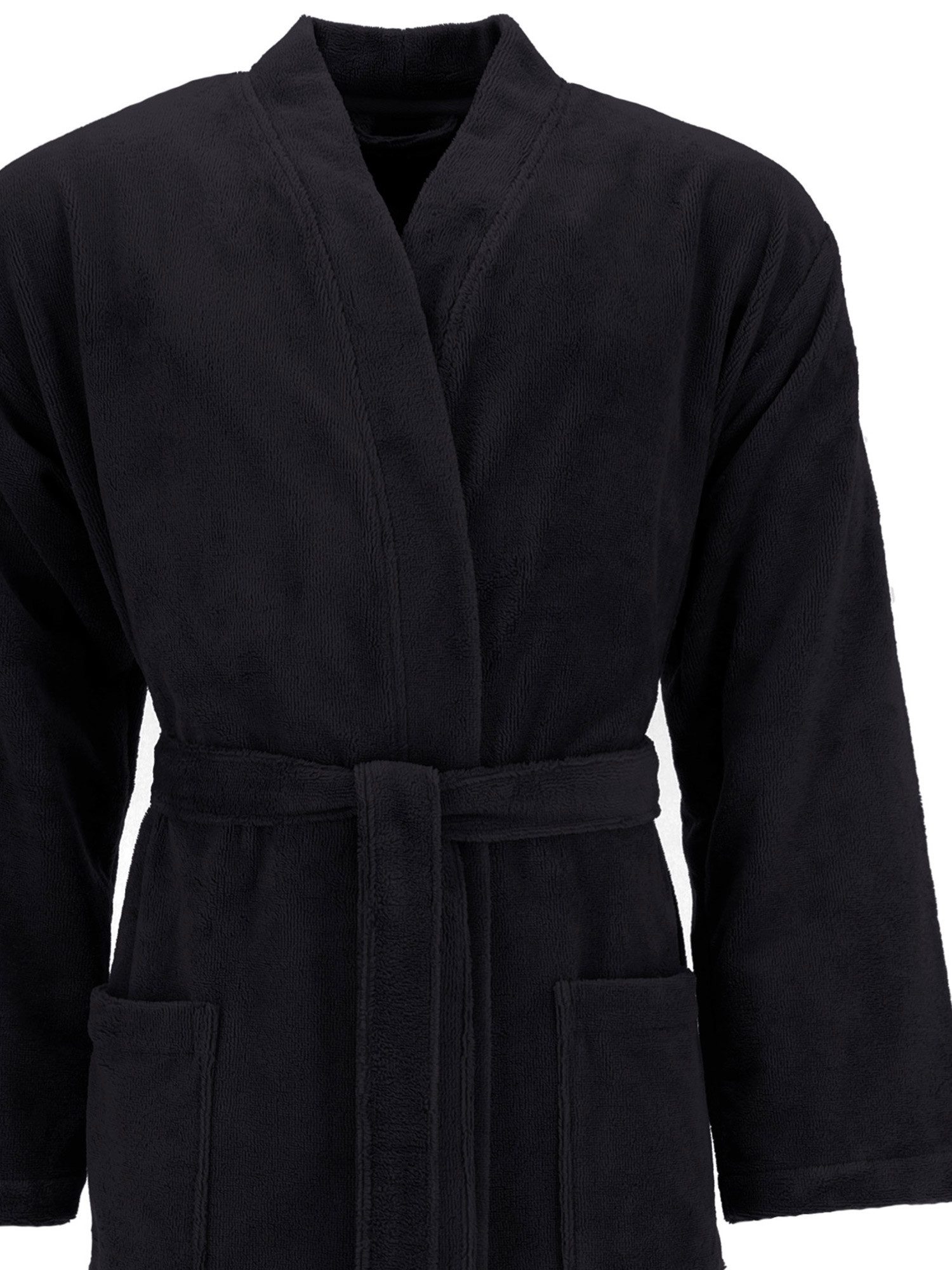 Vossen Herrenbademantel Herren Kimonomantel Cosmo, mit Baumwolle