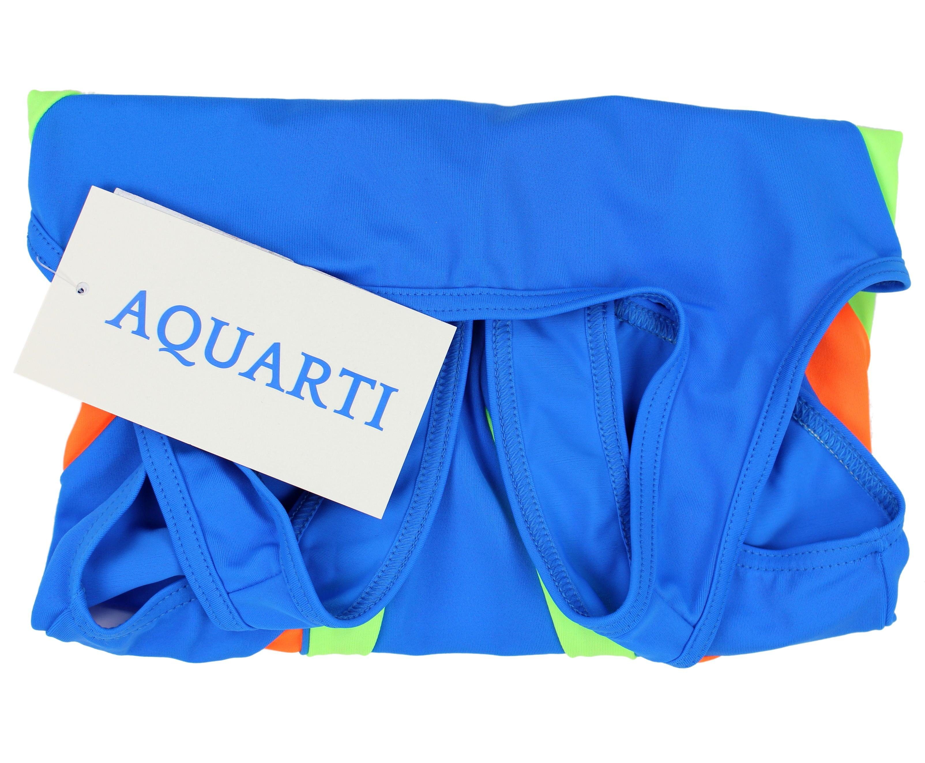 Sportlich Grün Blau mit Schwimmanzug Mädchen Aquarti / Y-Träger Aquarti Schwimmanzug