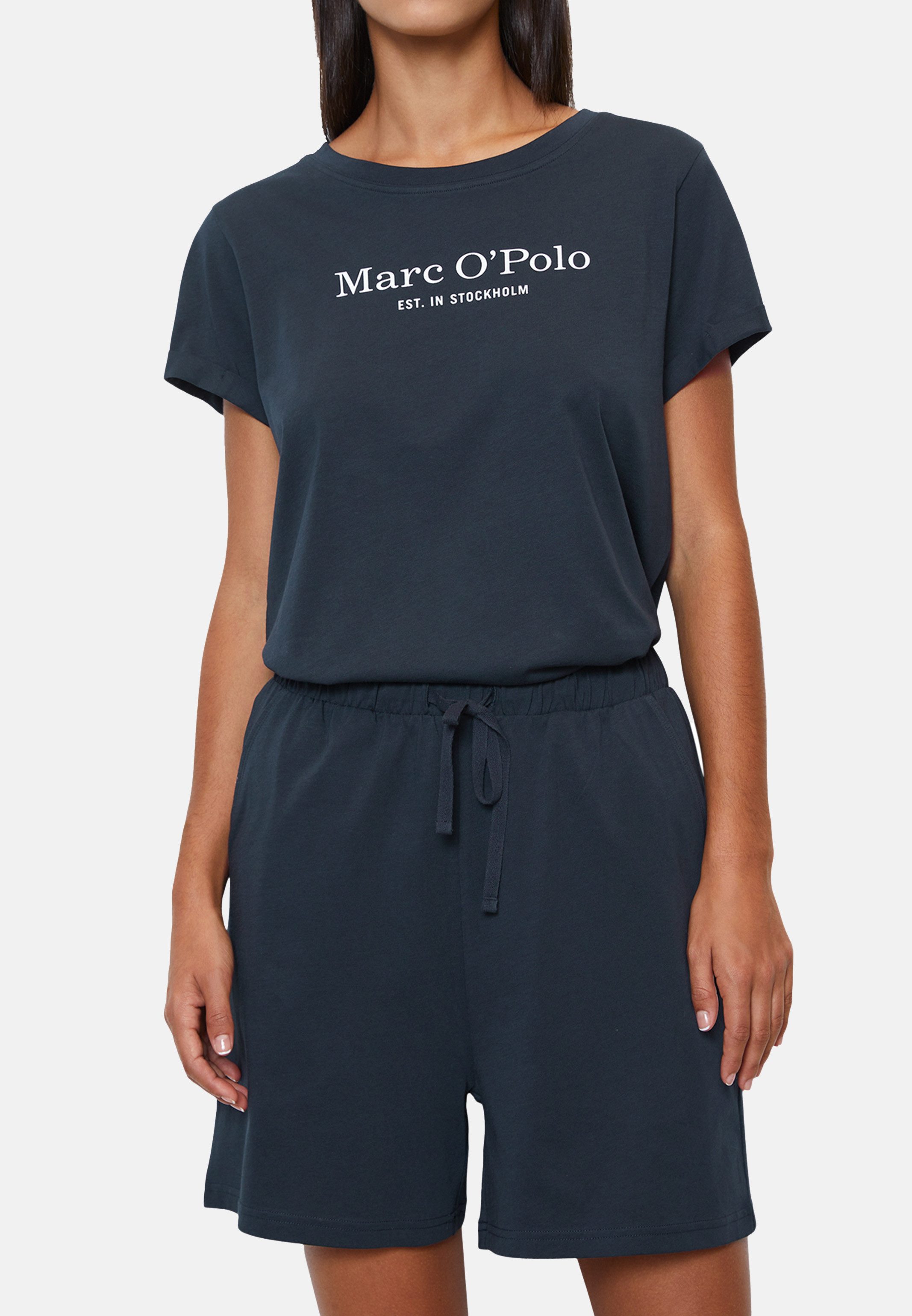 Marc O'Polo Pyjama Organic Cotton (Set, 2 tlg) Schlafanzug - Baumwolle - At günstig online kaufen