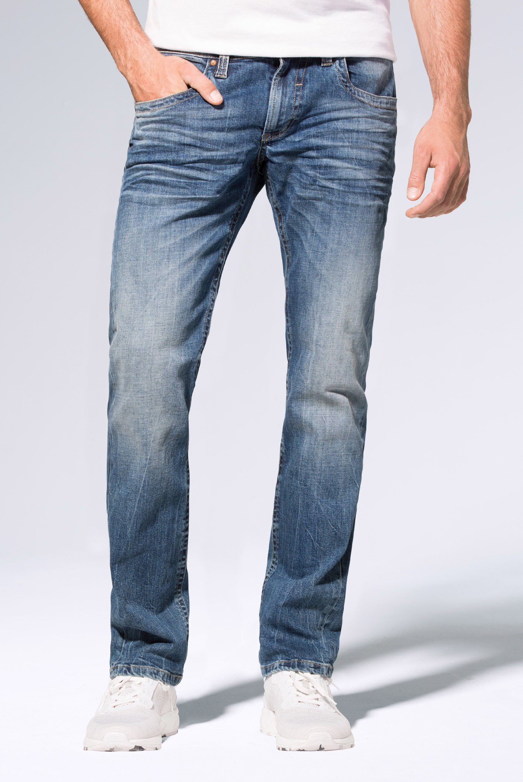 CAMP DAVID Regular-fit-Jeans »NI:CO« mit Used-Waschung online kaufen | OTTO