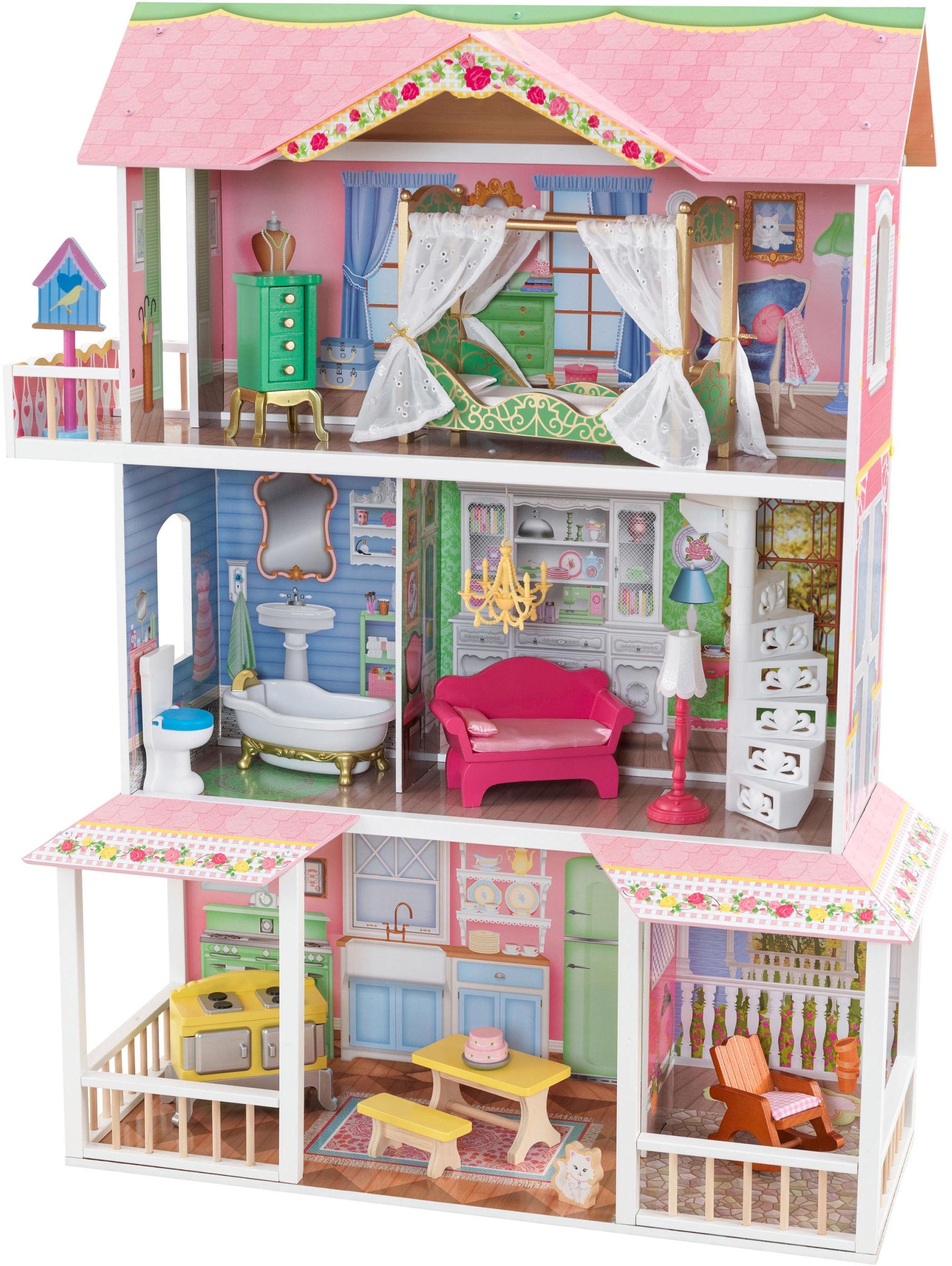 KidKraft® Puppenhaus »Sweet Savannah«, inklusive Möbel online kaufen | OTTO