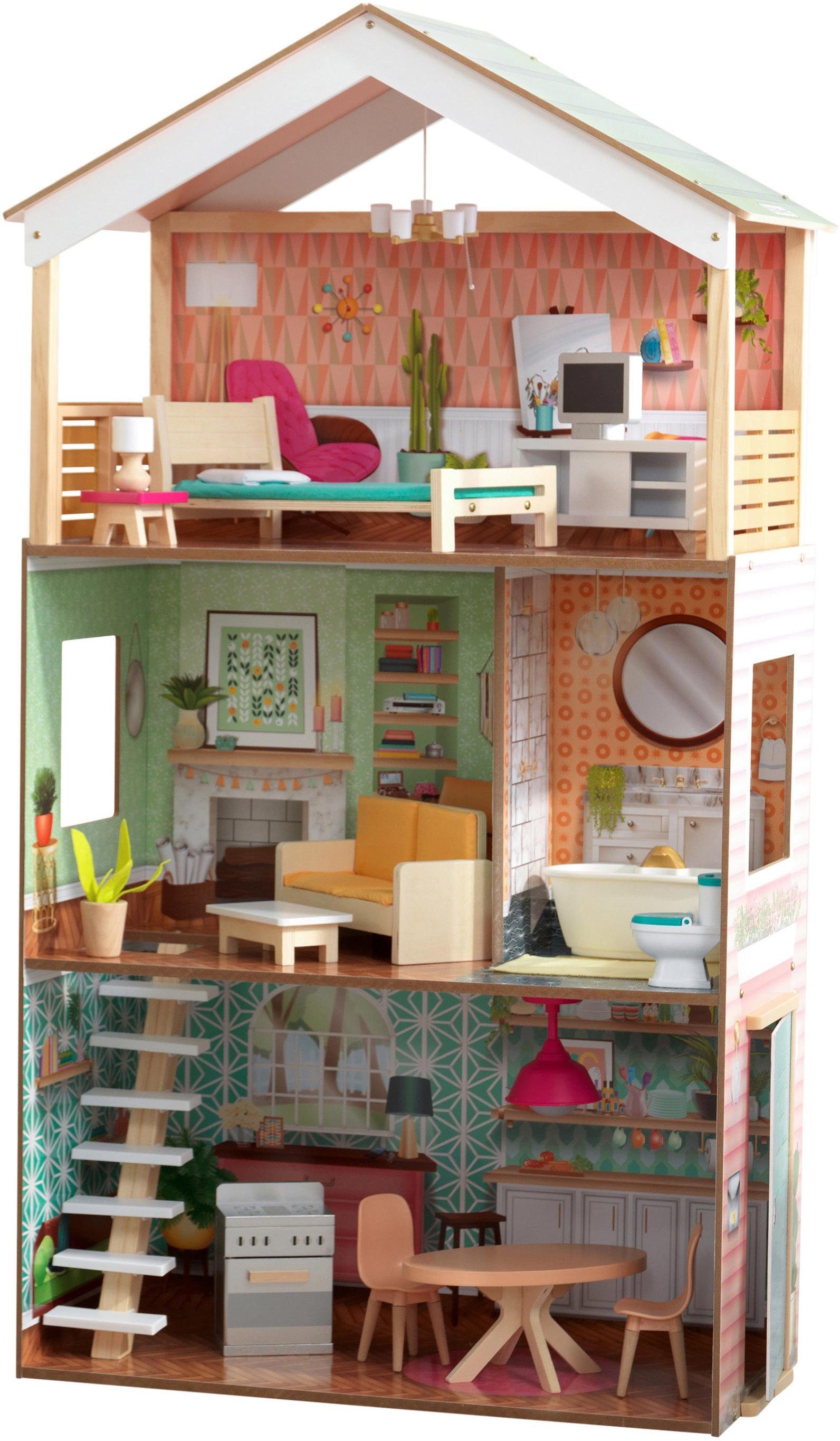 KidKraft® Puppenhaus »Dottie«, inklusive Möbel OTTO