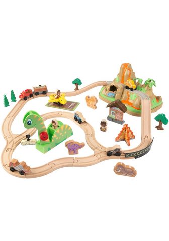 KIDKRAFT ® Spielzeug-Eisenbahn "Dinosu...