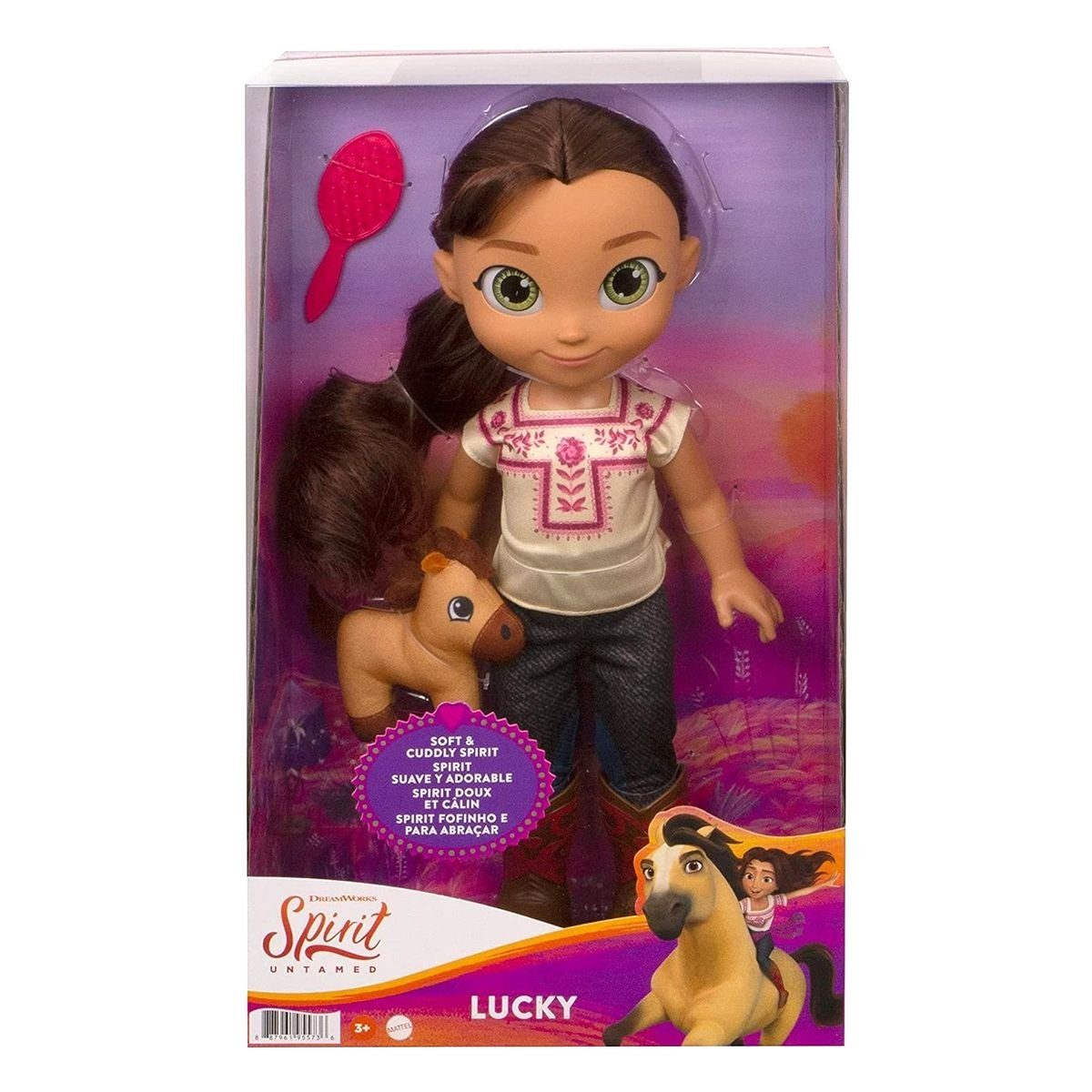Mattel® Stehpuppe Mattel GXF93 - DreamWorks - Spirit Untamed - Kleinkind-Puppe, Lucky, 3