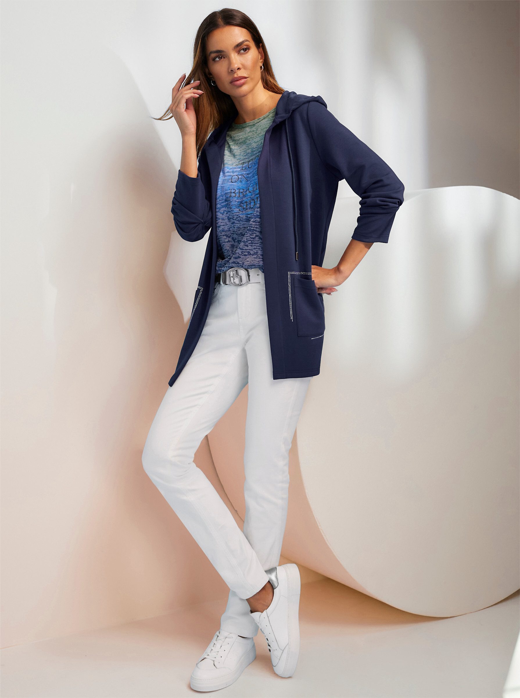 heine Shirtjacke Shirtjacke Langarm