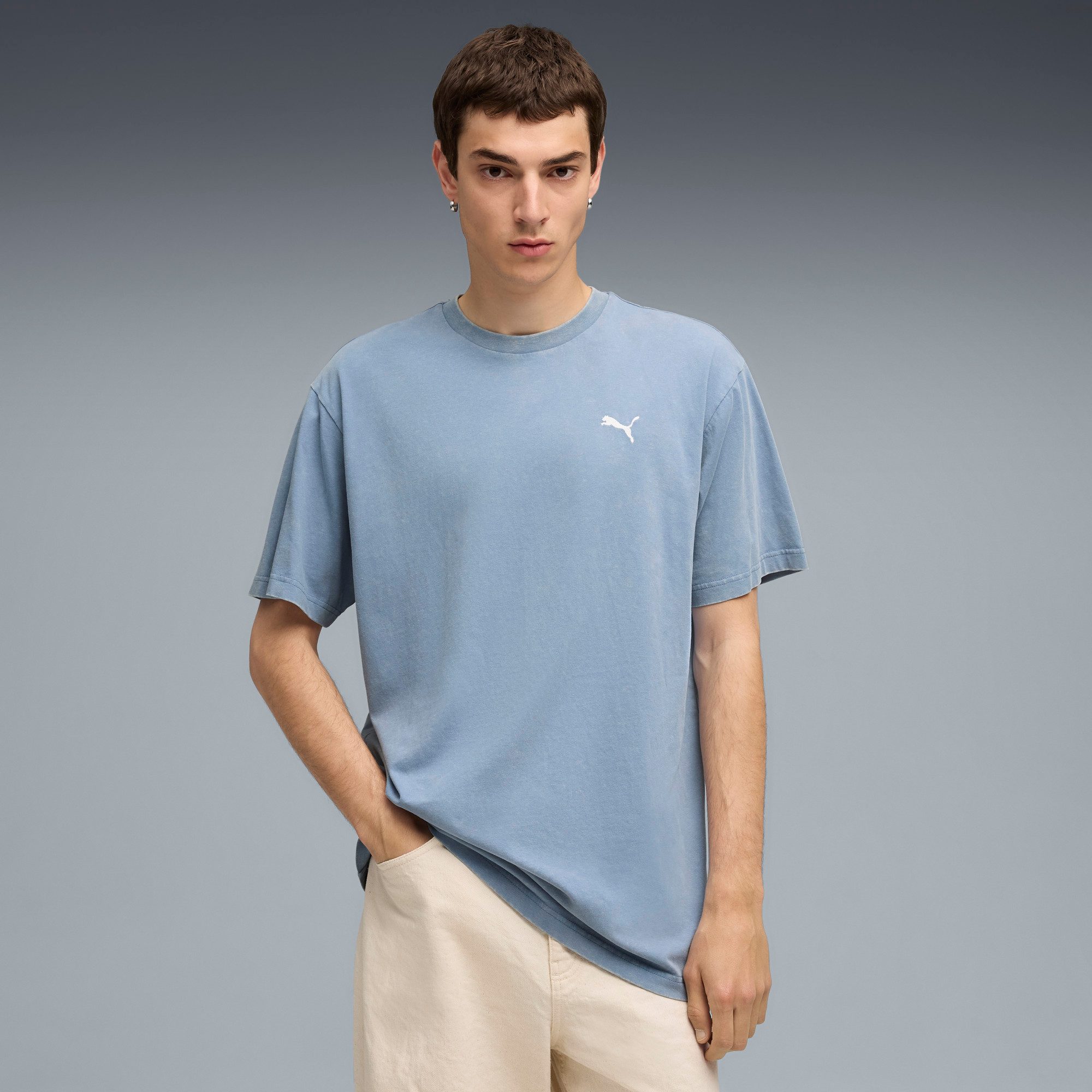 PUMA T-Shirt ESS ELEVATED RELAXED WASH günstig online kaufen