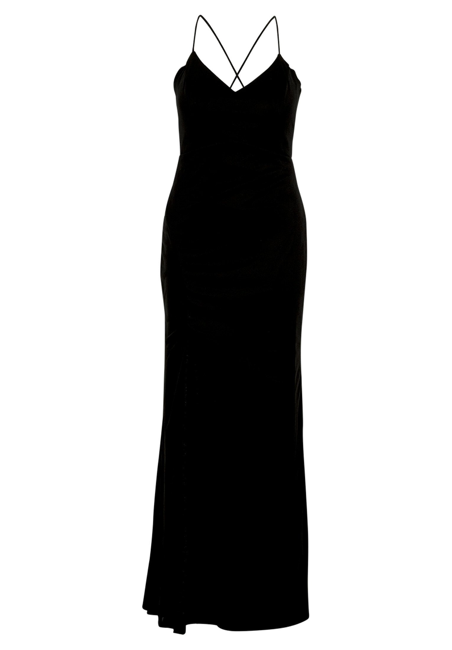 Vera Mont Abendkleid Damen im Glitzer-Look Wickel-Design