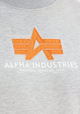 Alpha Industries Sweater ALPHA INDUSTRIES Men - Sweatshirts Basic Sweater Rubber