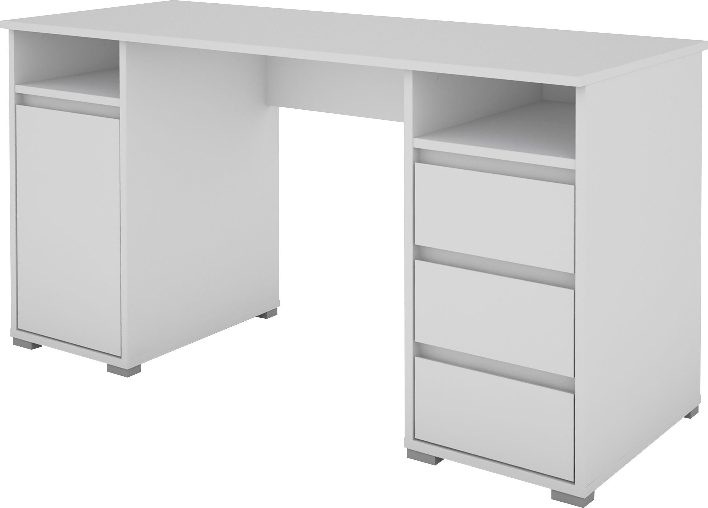 byLIVING Schreibtisch Lobo, Breite 138 cm, Computertisch mit Schubladen, im modernen Design