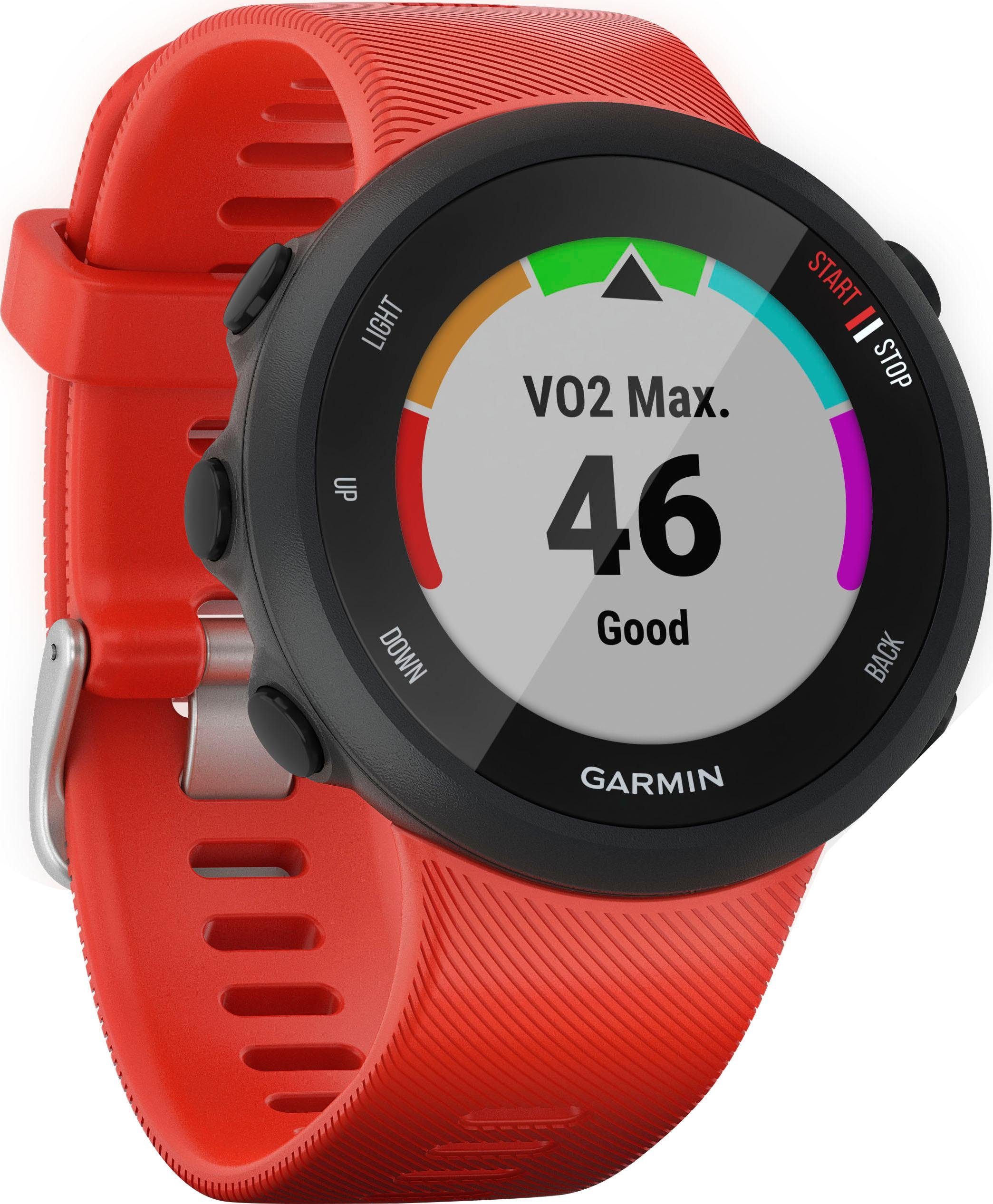 Image of Garmin Forerunner 45, Silikon-Armband 20mm Smartwatch (2,63 cm/1,04 Zoll)