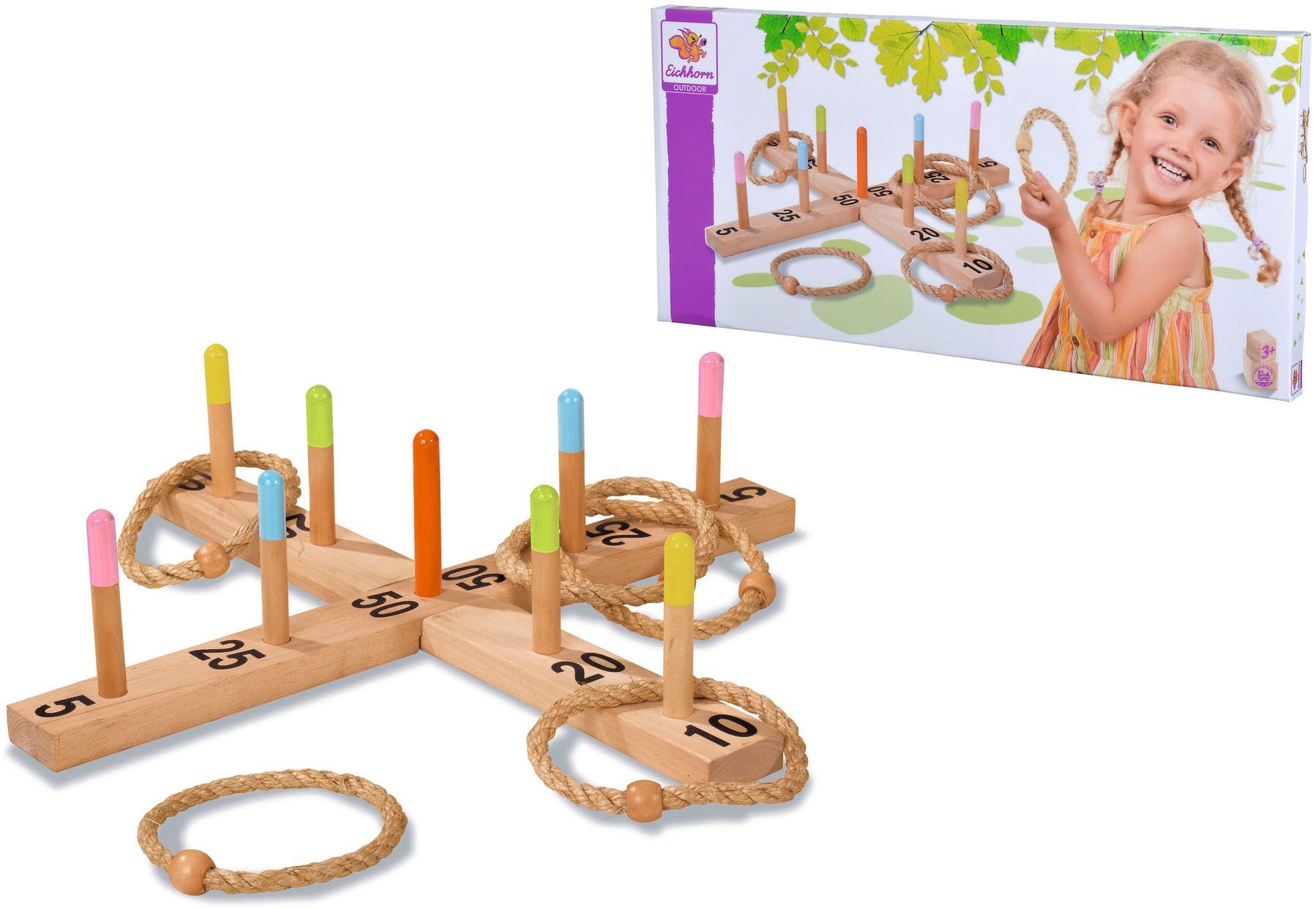 Eichhorn Spiel Outdoor, Ringwurfspiel, Kinderspiel