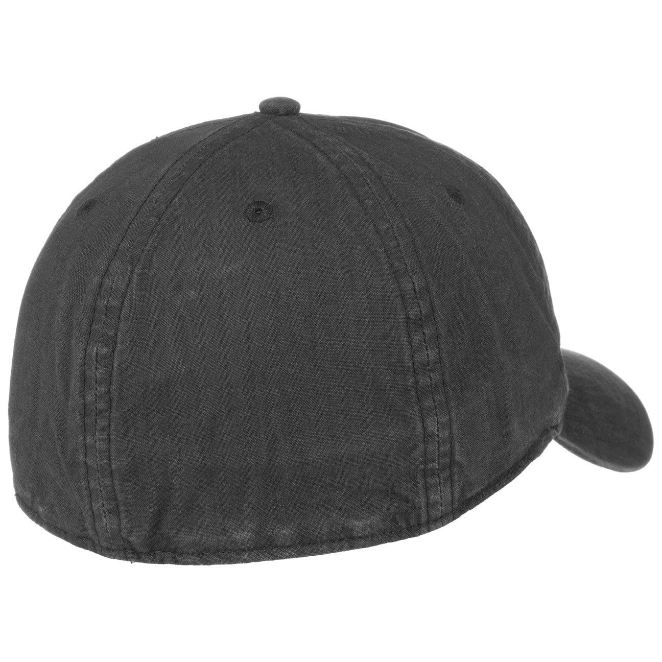 Baseball Schirm schwarz Cap Baseballcap Stetson (1-St) mit