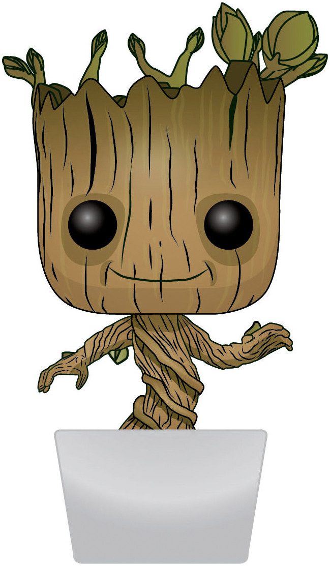 Funko Actionfigur Funko POP Marvel Dancing Groot
