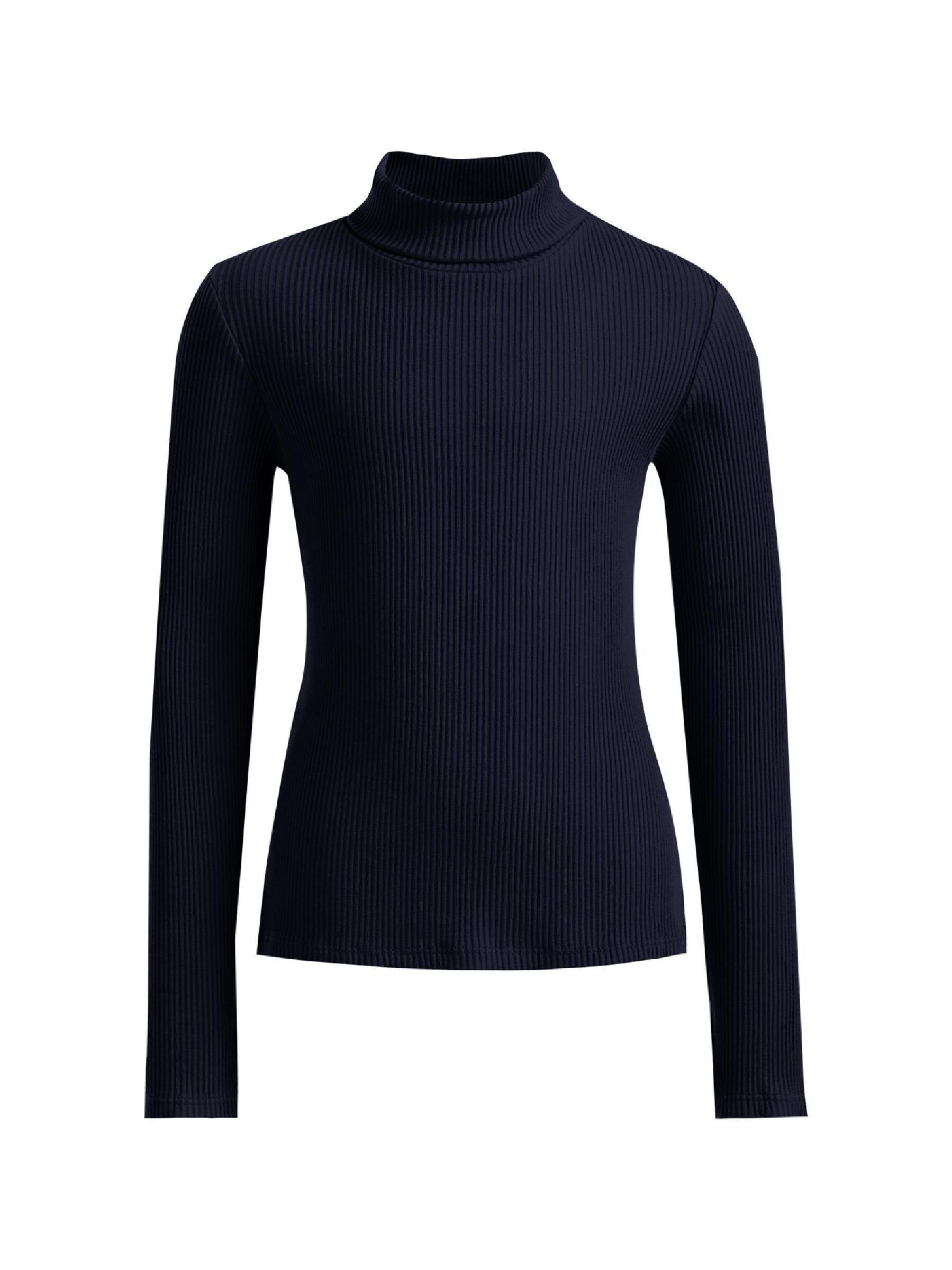Sofort lieferbar und zu Sonderpreisen WE Fashion Marineblau T-Shirt (1-tlg)