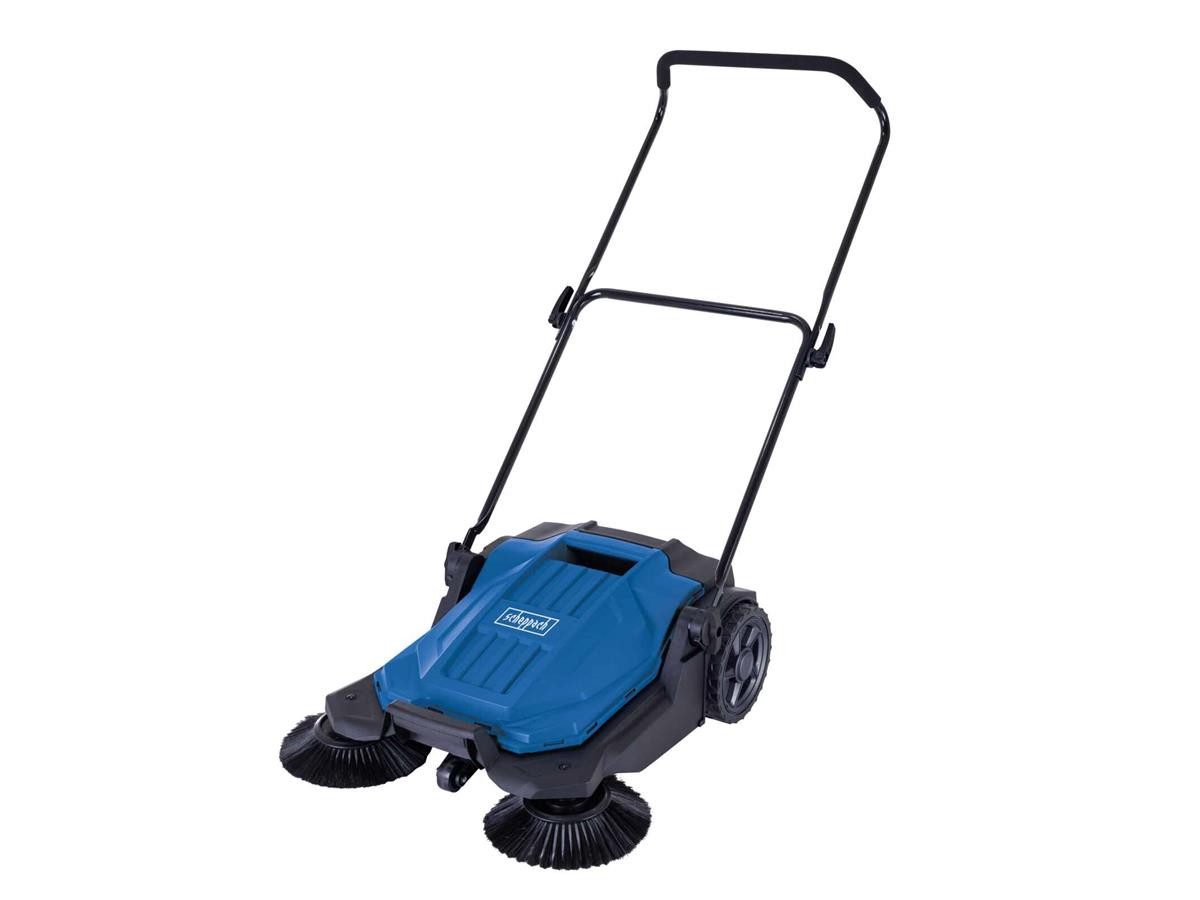 Scheppach Kehrmaschine S800, 65 cm Arbeitsbreite, Reinigungsfläche bis 2600 m²/h, 20L Behältergröße