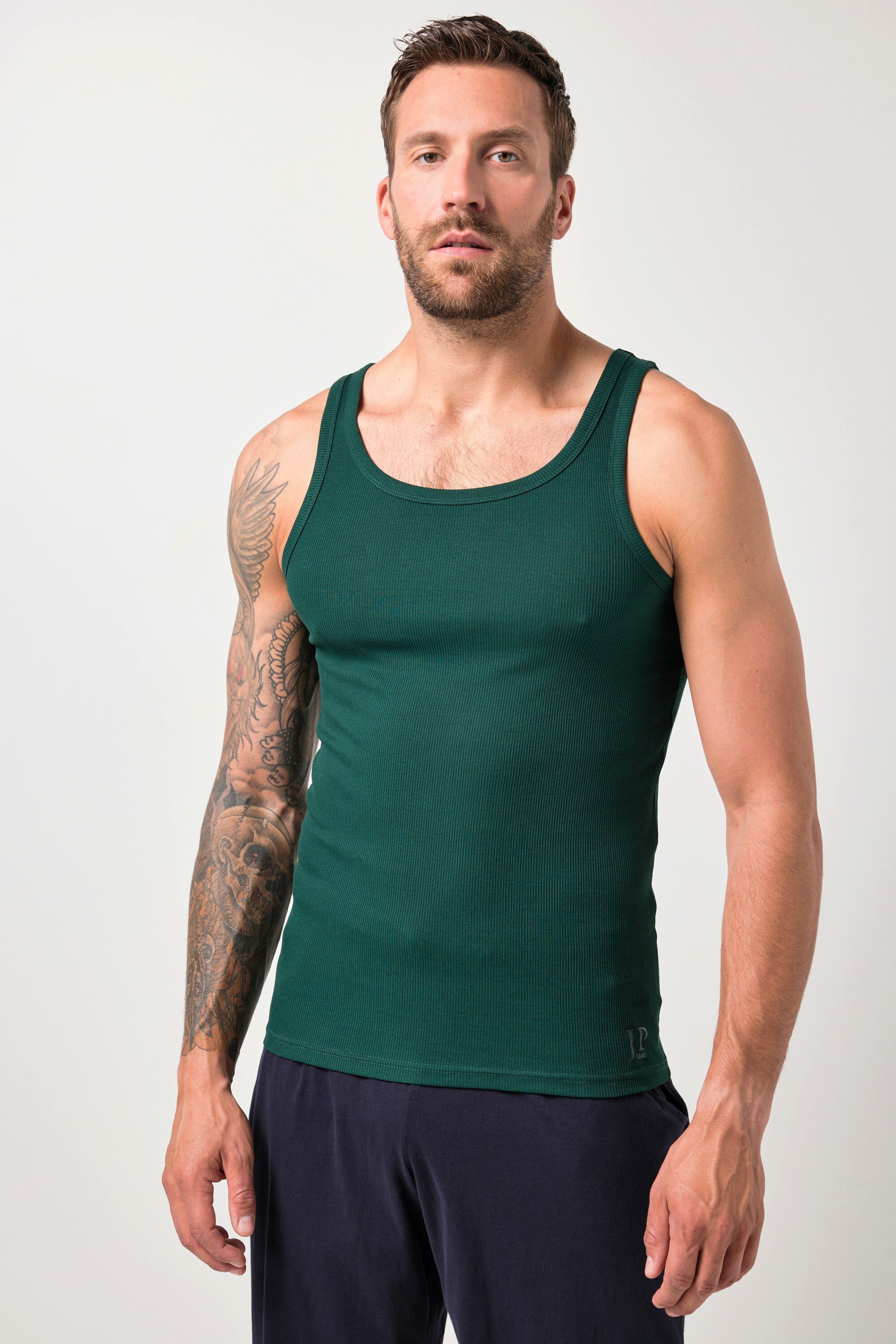 JP1880 Unterhemd JP1880 Unterhemden 2er-Pack Rippjersey günstig online kaufen