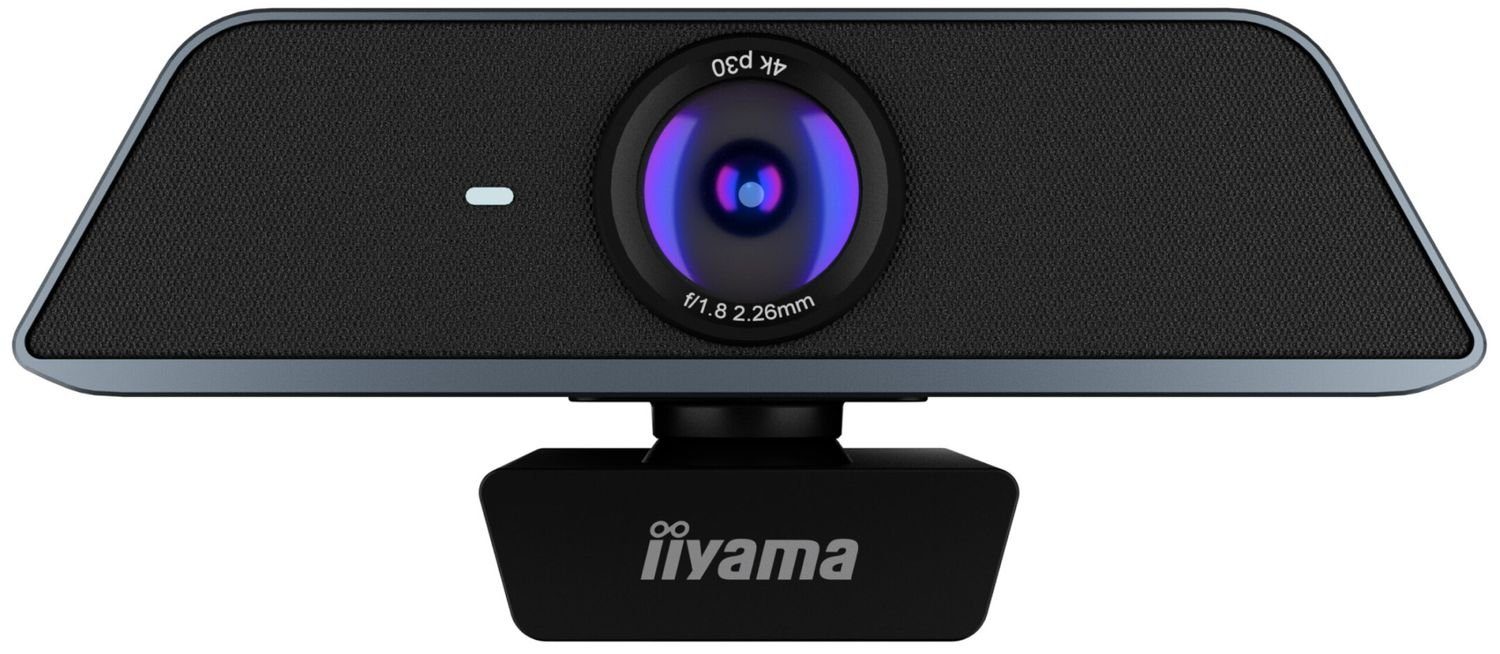 UHD, Auto-Framing) CAM120UL-1 120°, Full Iiyama 30fps, 8MP, UC HD-Webcam 2160P, FoV (4K