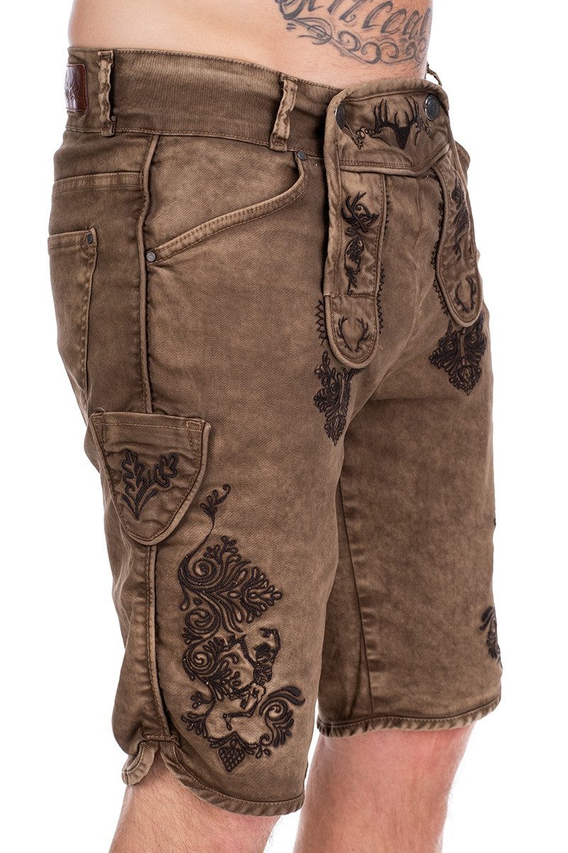 Hangowear Trachtenjeans Trachtenjeans Herren - HENRI - schlamm