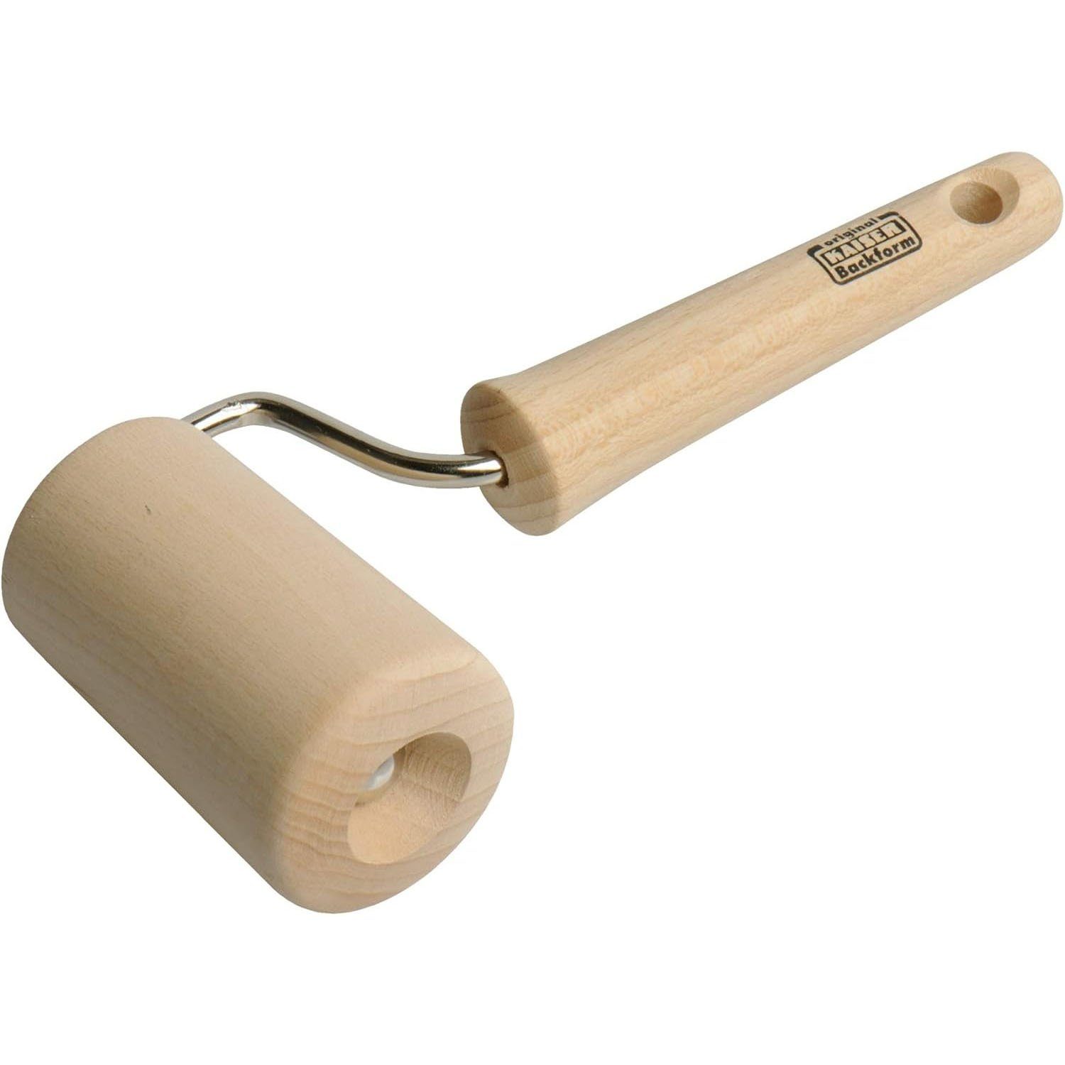 Kaiser Backformen Teigroller KAISER Backform Teigroller 19x7,5cm aus Buchenholz Holz