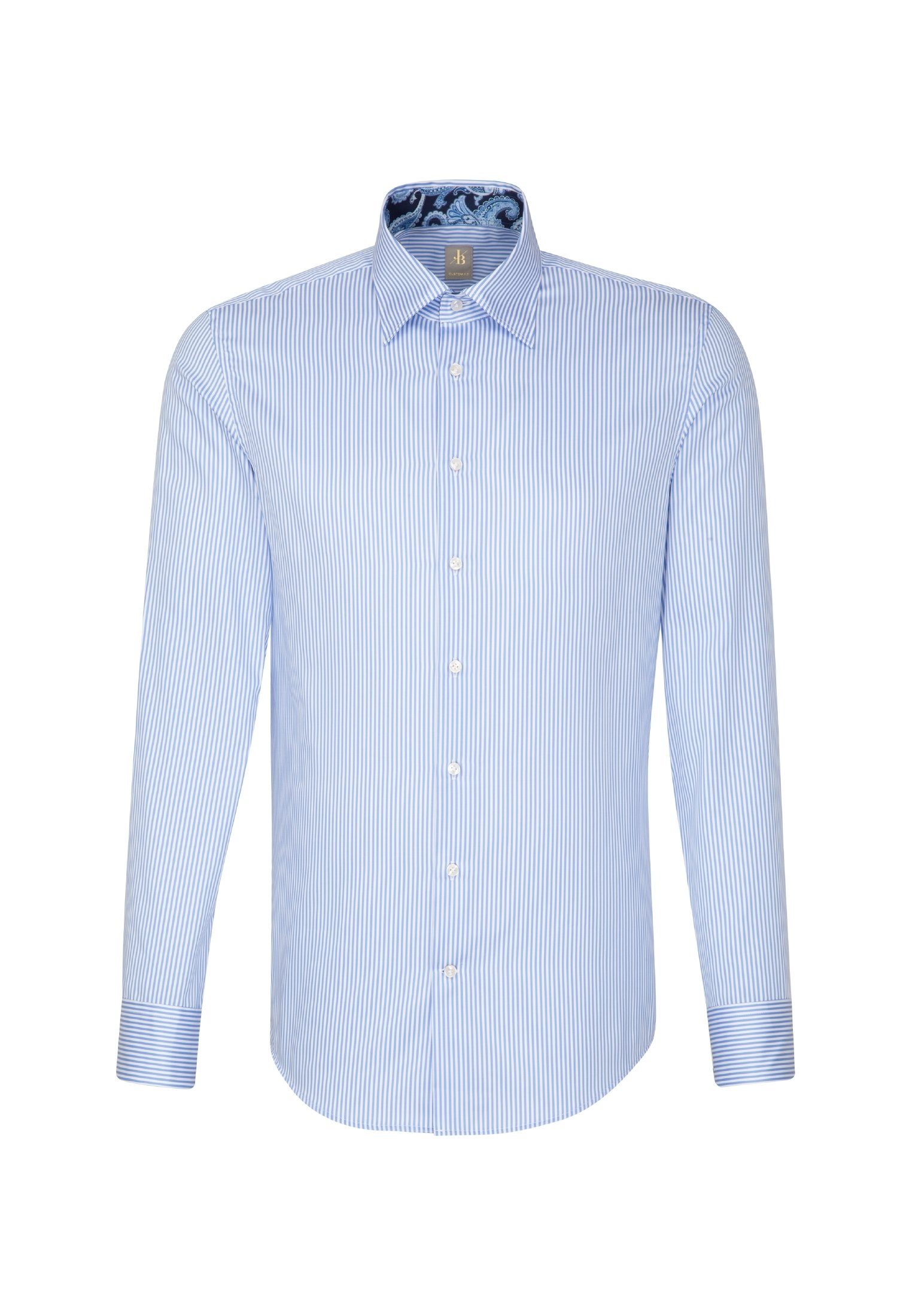Extra Britt Fit Under down kragen Businesshemd Langer Fit« Online Kaufen Arm »custom Streifen Jacques button Custom POkTZXiu