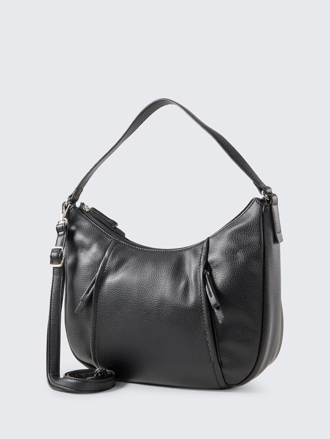 TOM TAILOR Beuteltasche Bags, TTBECA M Beuteltasche mit Reißverschluss-Details