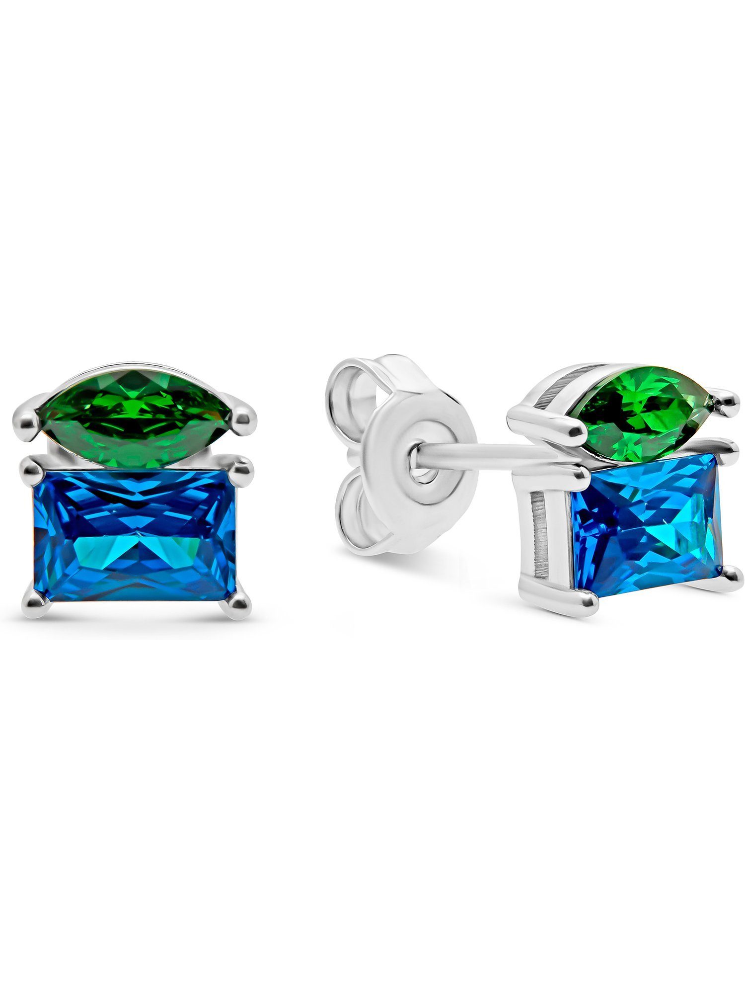 Esprit Paar Ohrstecker ESPRIT Damen-Ohrstecker 925er Silber 1 Zirkonia, DELICATE