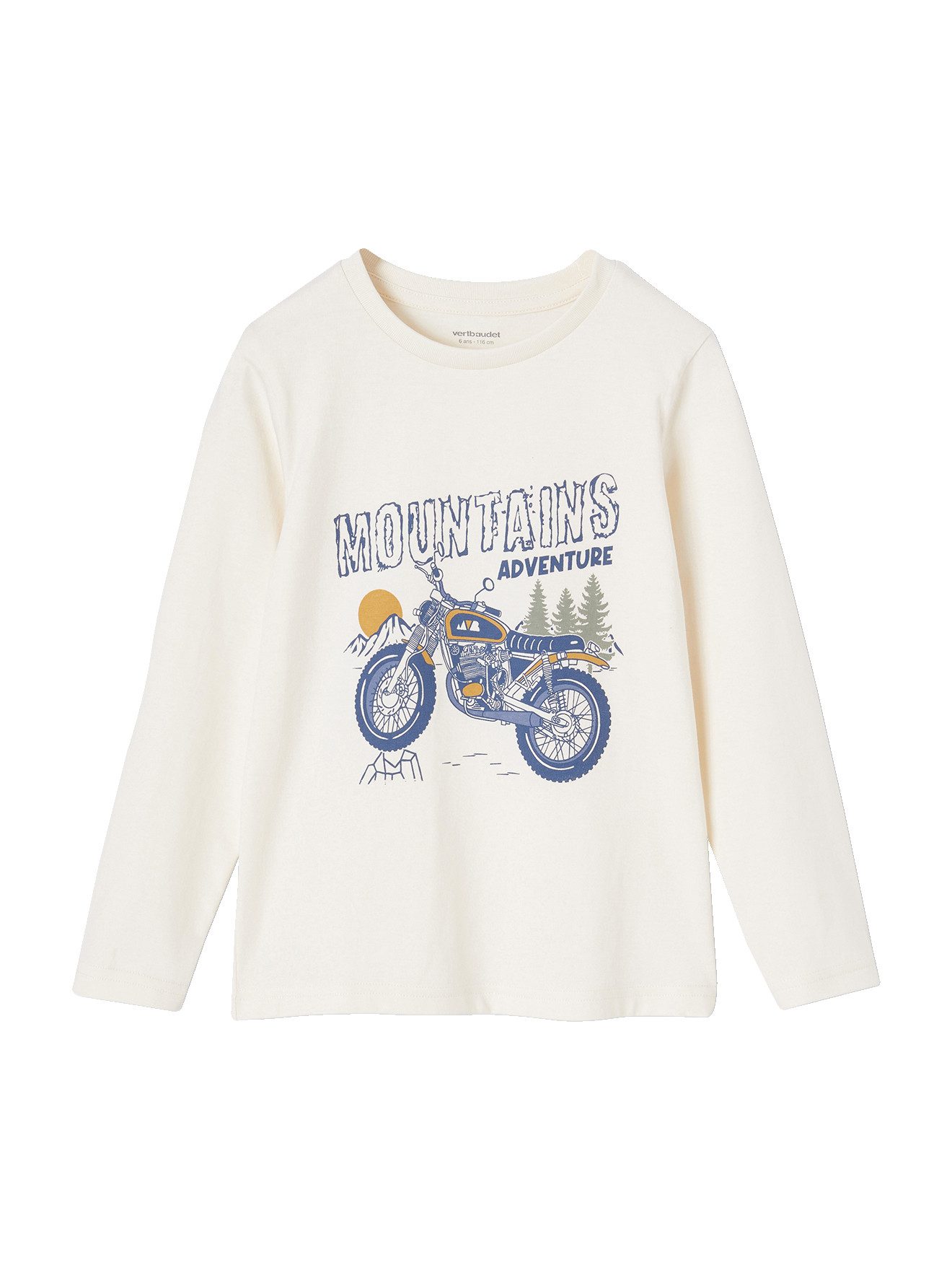 Langarmshirt Jungen Shirt mit witzigem Sport-Print