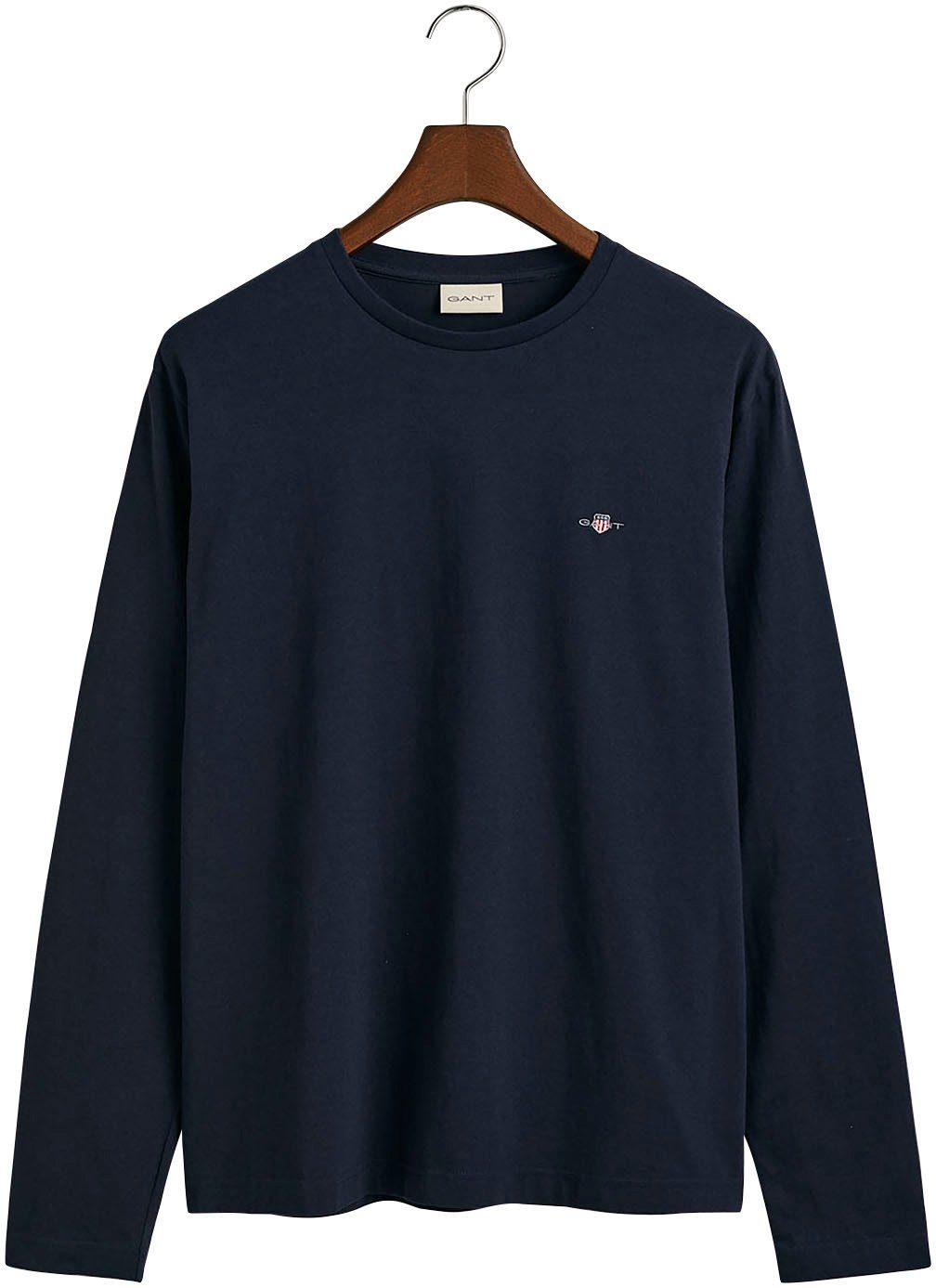 Gant Langarmshirt REG SHIELD LS T-SHIRT günstig online kaufen