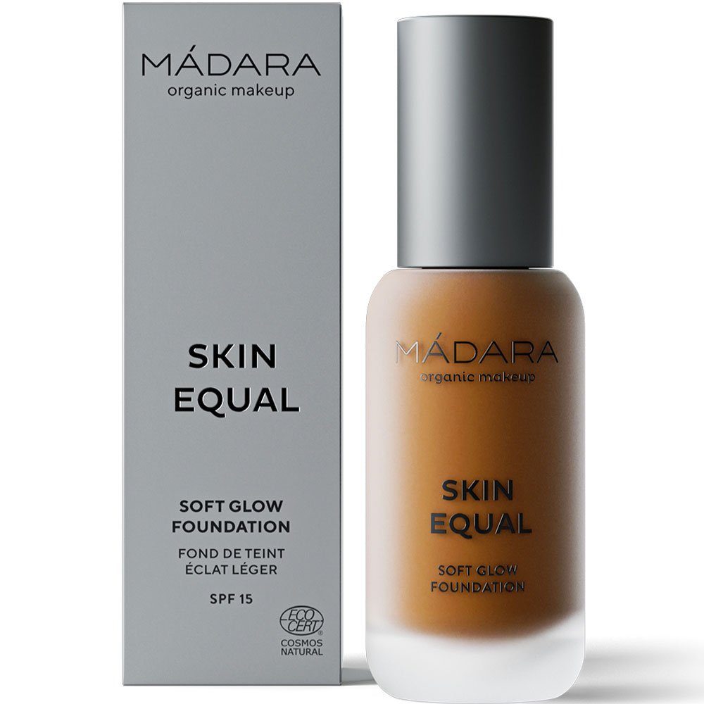 Madara Foundation Grundierung für sanftes Strahlen FUDGE, 30 ml