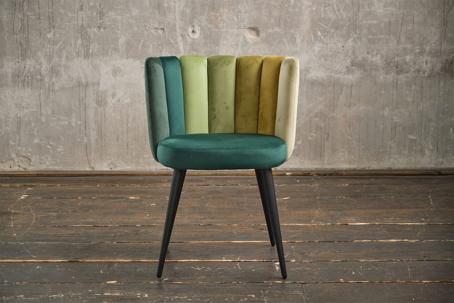 KAWOLA Esszimmerstuhl JADA Polsterstuhl - Bequemer Samt Stuhl - Elegant, El günstig online kaufen