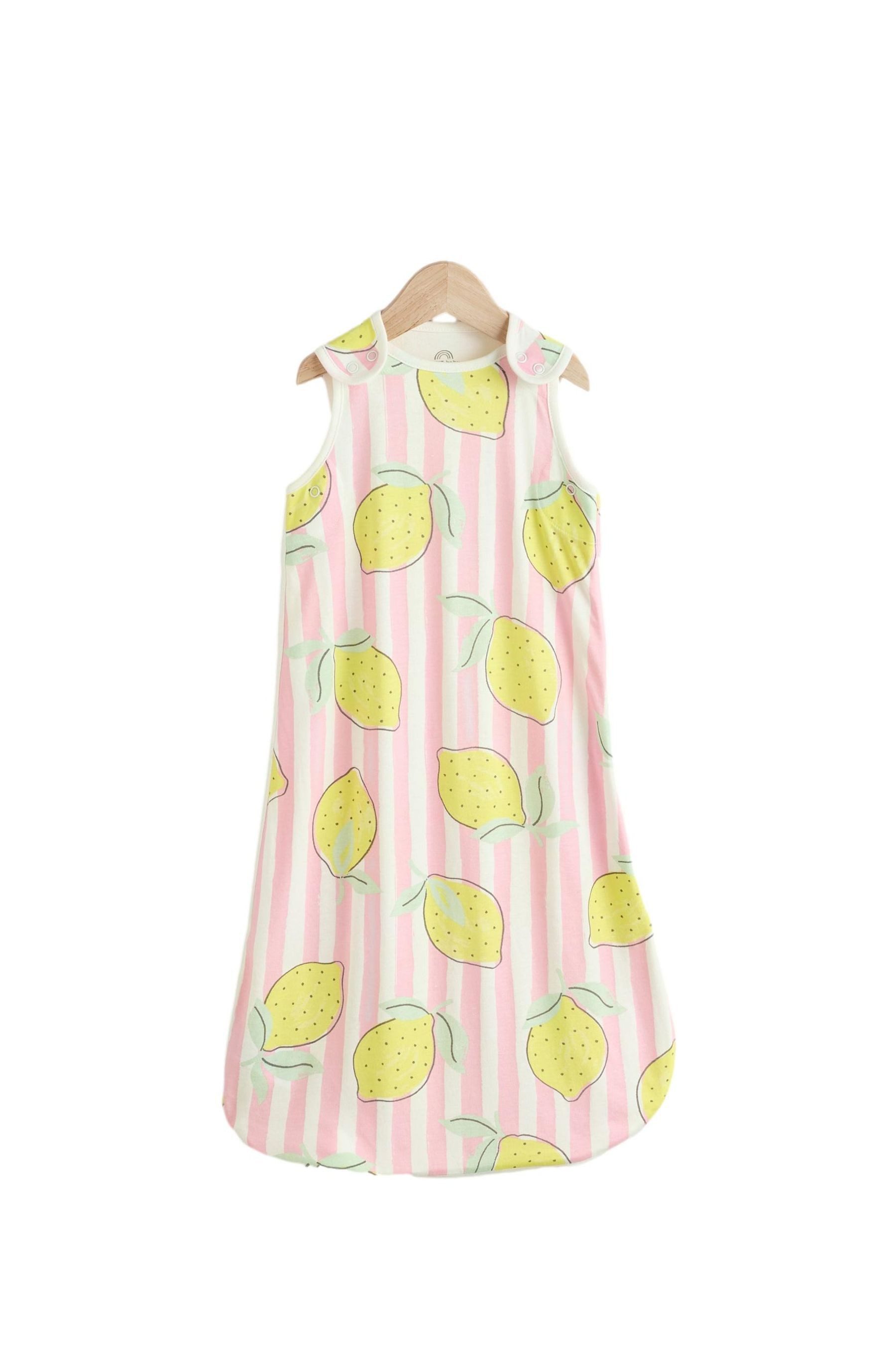 Kinderschlafsack 0,5 Tog Baby Schlafsack aus 100 % Baumwolle