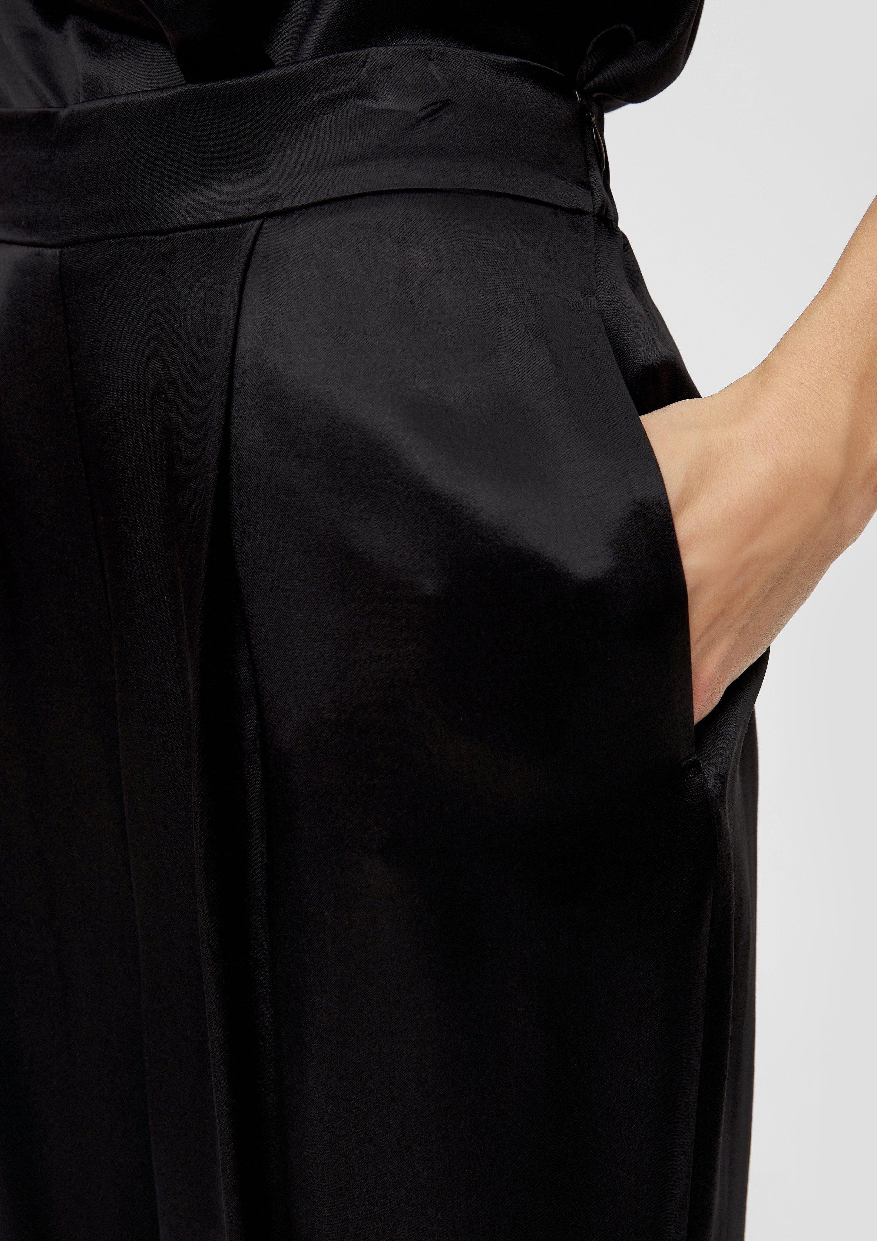 s.Oliver BLACK LABEL Stoffhose Regular: Weite günstig online kaufen