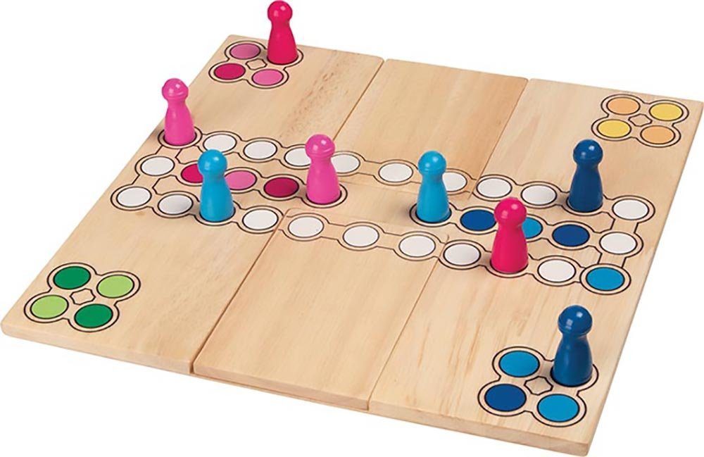 goki Spiel, Gesellschaftsspiel »Brettspiel Ludo«, mit anpassbarem Spielfeld  online kaufen | OTTO