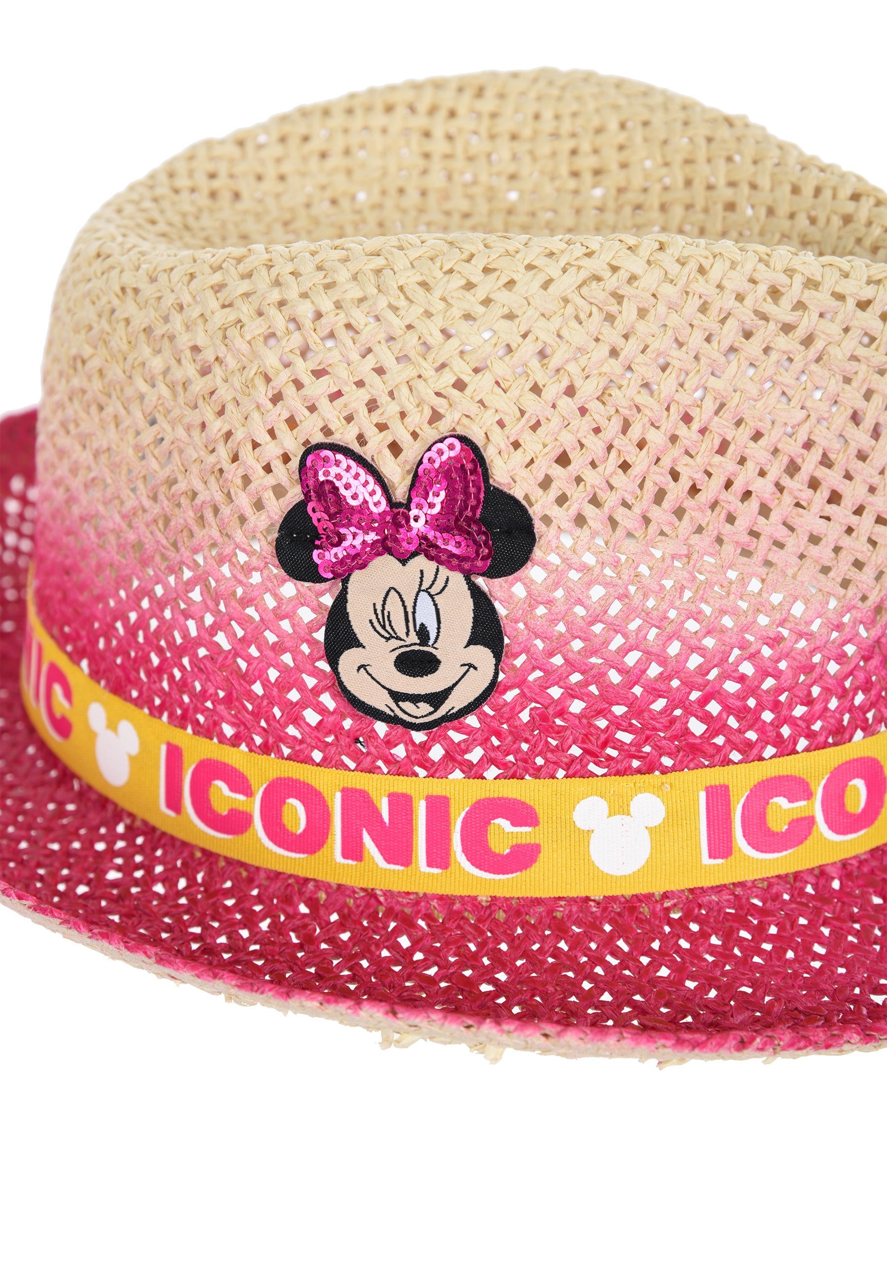 Minnie Kinder Disney Mouse Stroh-Hut Baseball Cap