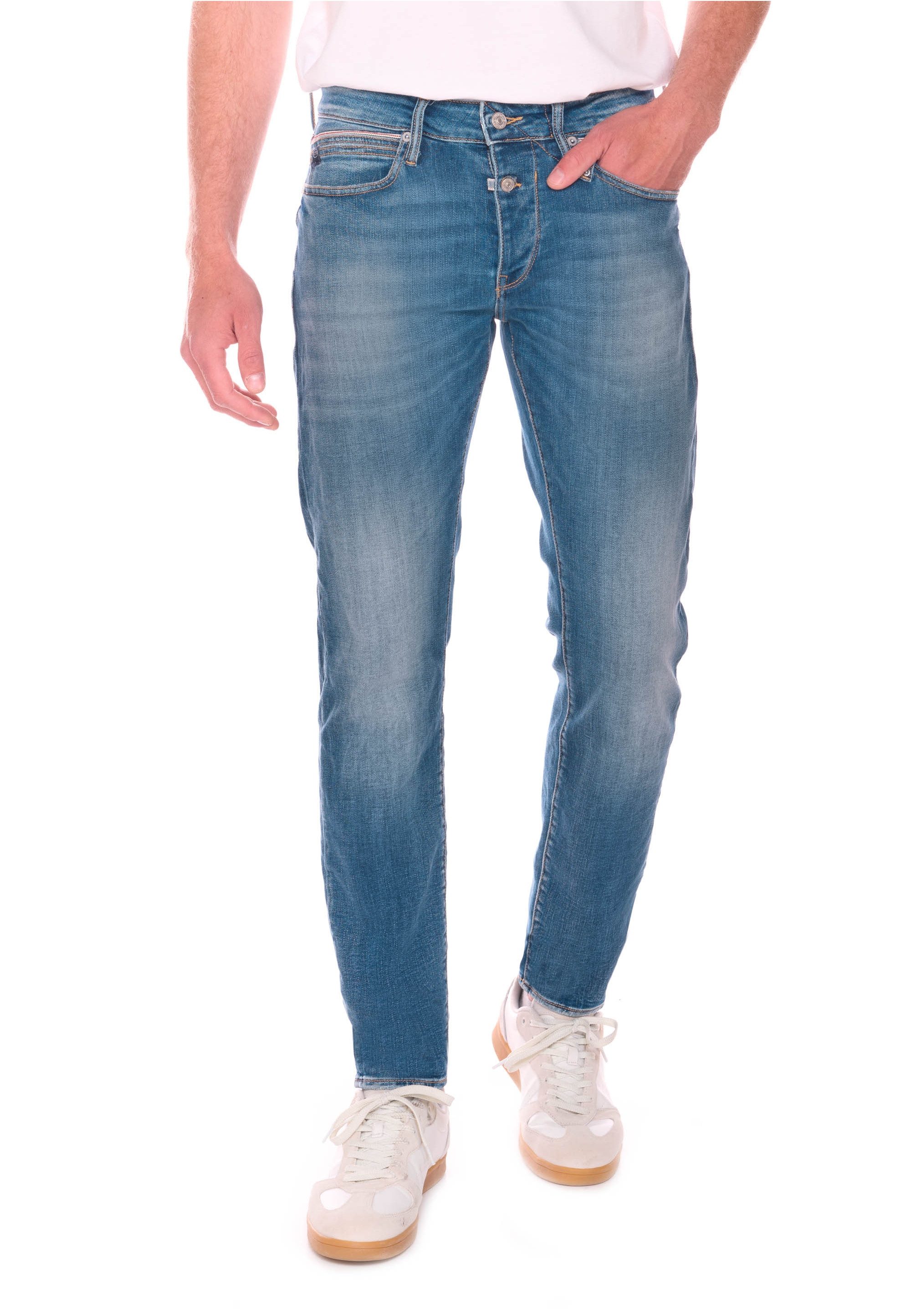 Le Temps Des Cerises Bequeme Jeans 700/11 mit dezenter Used-Waschung
