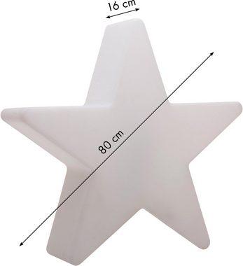 8 seasons design Dekolicht »Shining Star«, Ø 80 cm