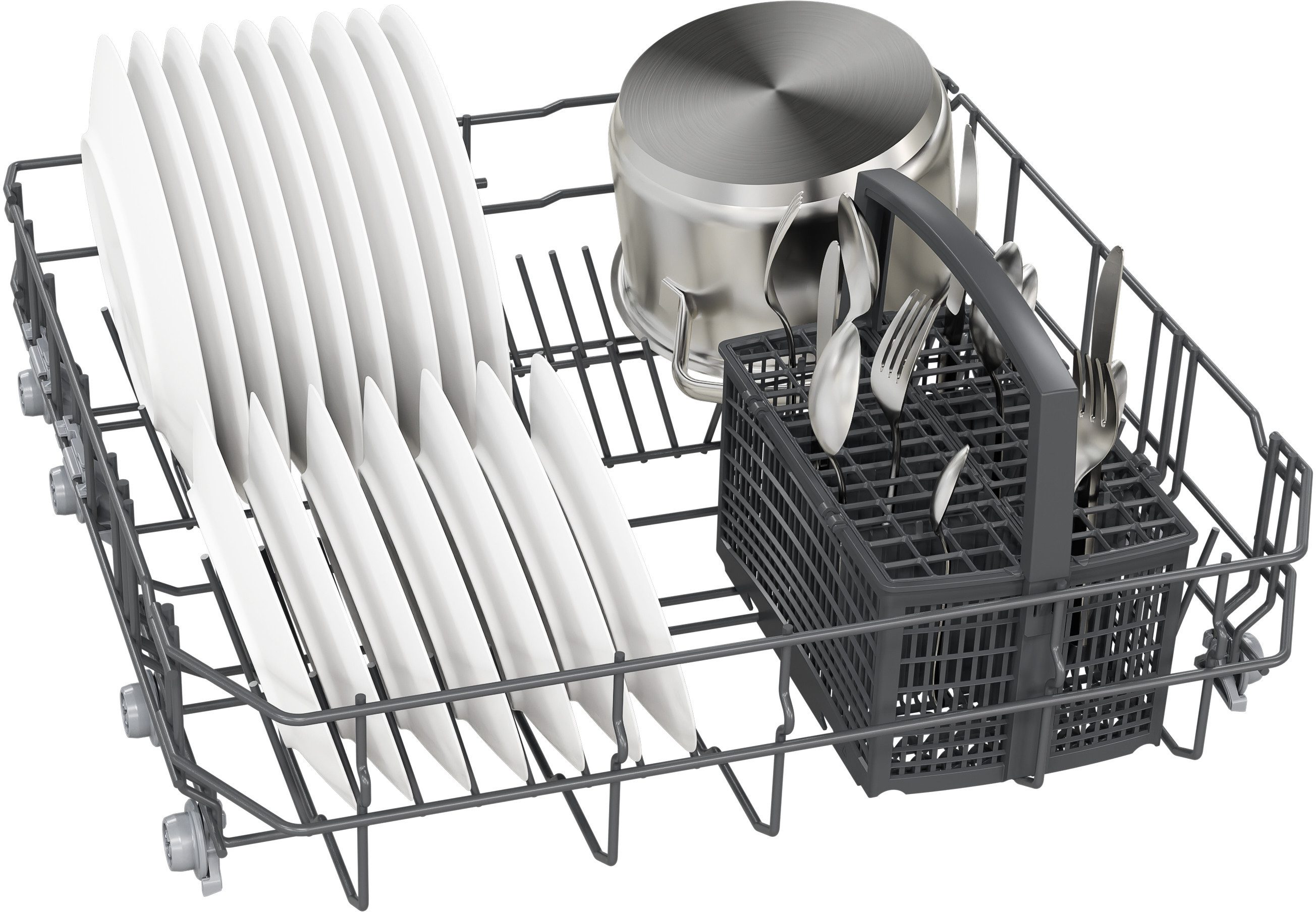 SIEMENS Unterbaugeschirrspüler iQ300 SN43HS04TE, 13 Maßgedecke, Optimale Verwendung des Reinigers dank dosierAssistent