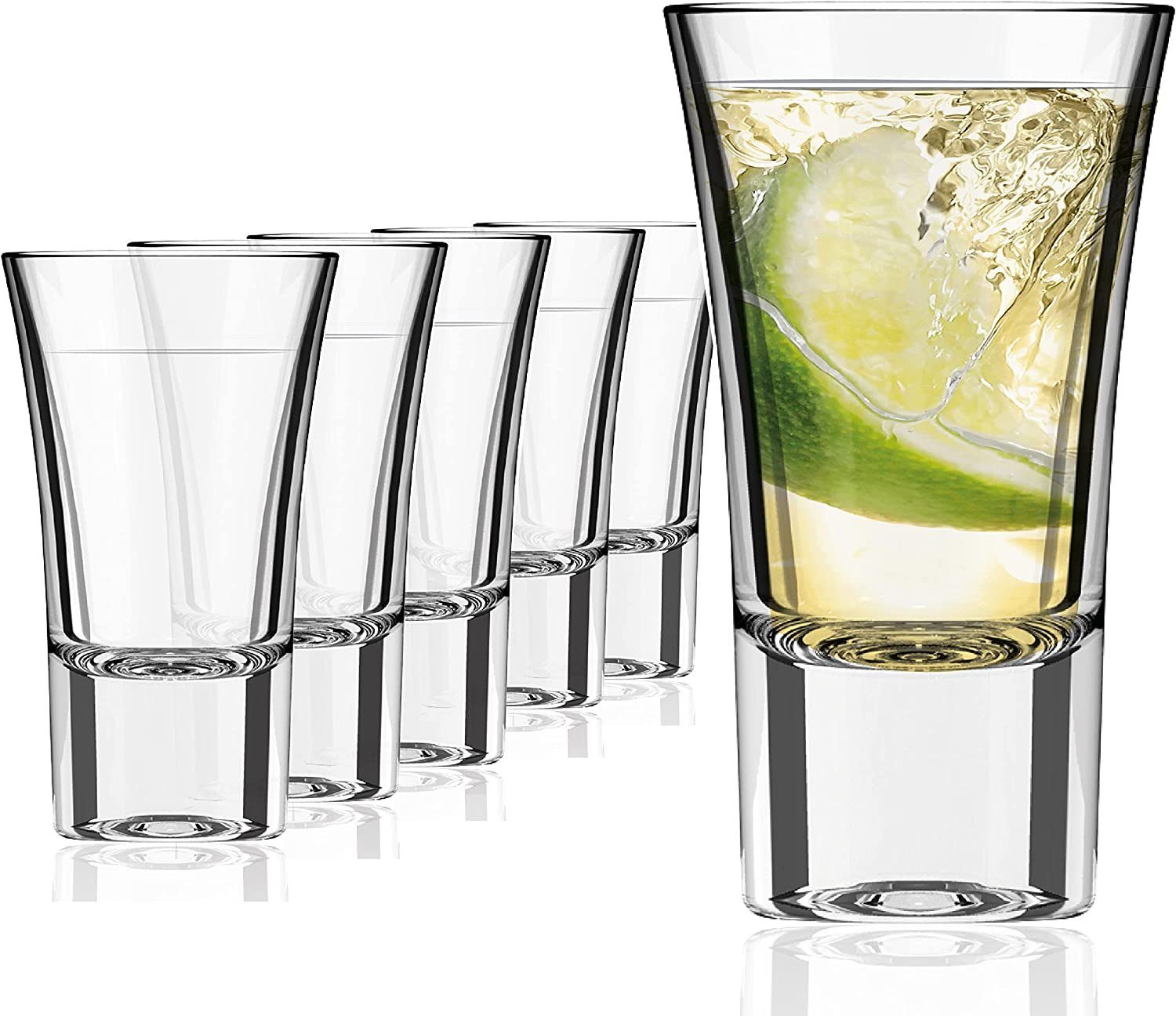 Schnapsglas Schnapsgläser Set (6 STK) - 57ml Original Shotgläser Set