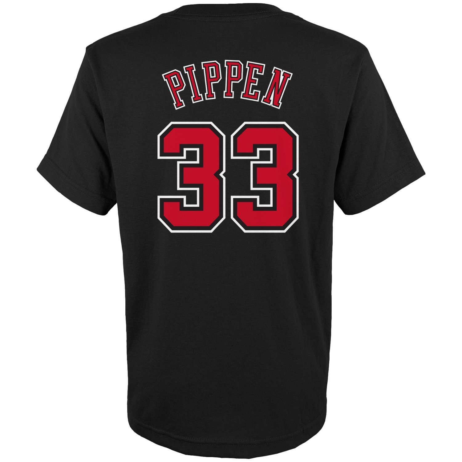 Black Scottie Red & Chicago Pippen Chicago Mitchell Ness Print-Shirt / Bulls / Bulls
