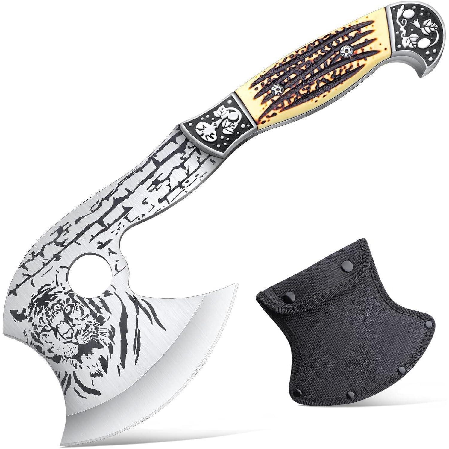 LuxusKollektion Beil Beil Survival Camping Handbeil Wikinger Outdoor AXT