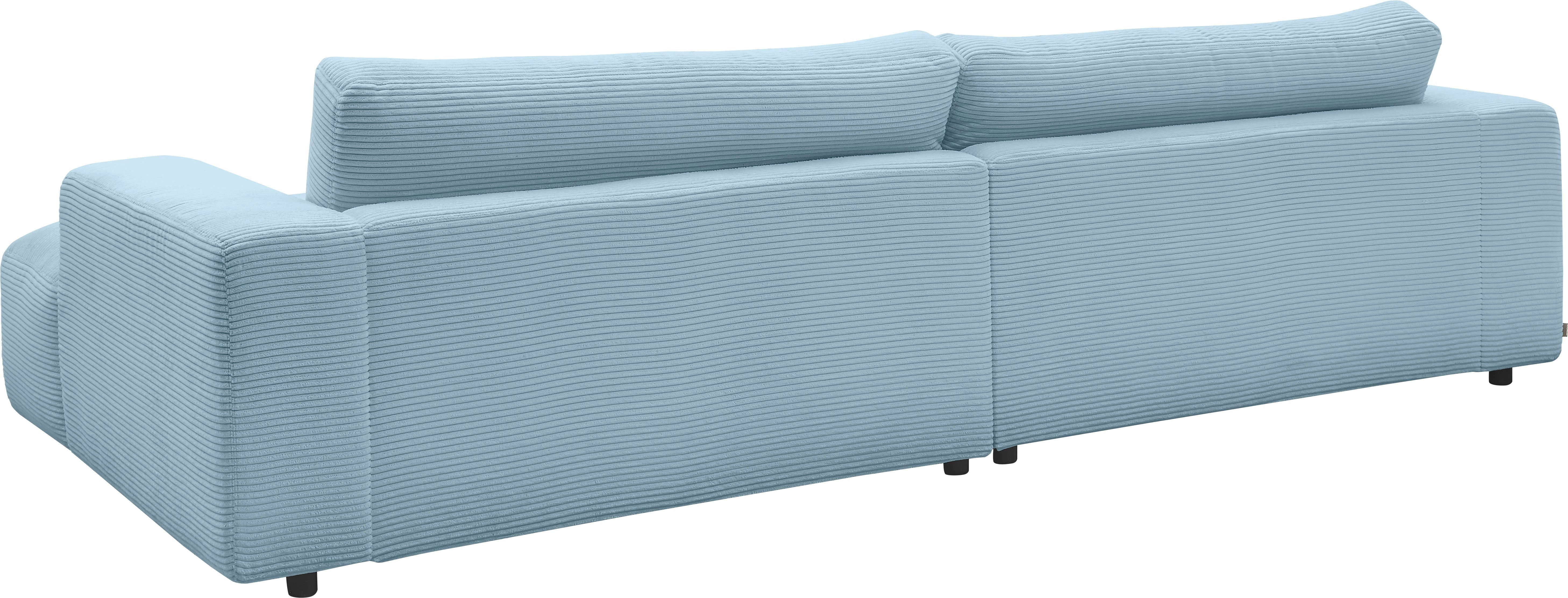 GALLERY M Breite 292 by Lucia, Cord-Bezug, cm Musterring Loungesofa branded light-blue