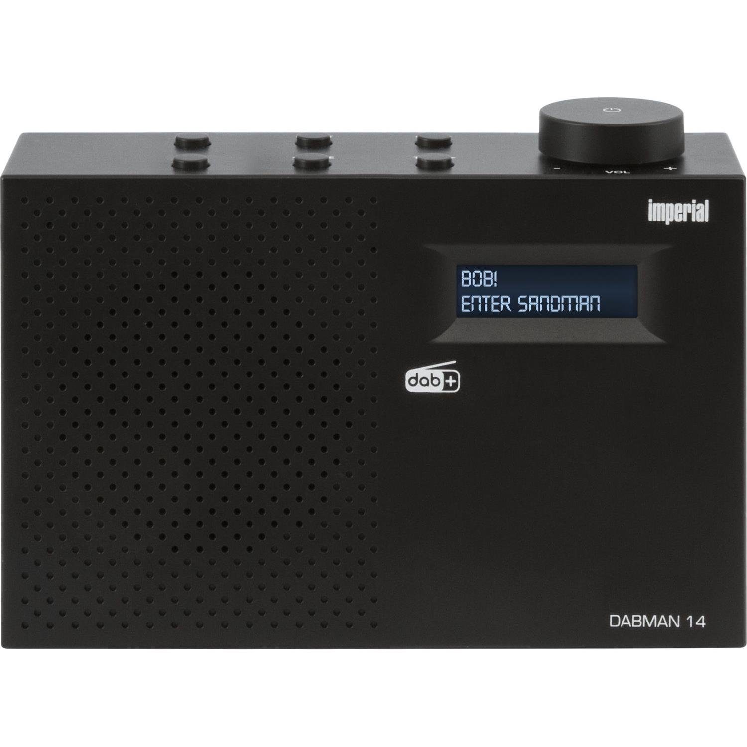 IMPERIAL DAB+/UKW Radio mit Weckfunktion und Sleeptimer